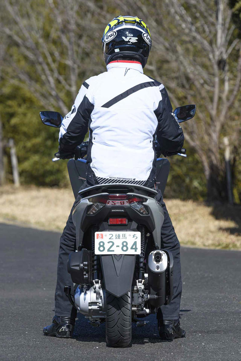 ホンダ「PCX160」インプレ（太田安治）, ホンダ「PCX160」カラー・人気投票, ホンダ「PCX160」ライディングポジション・足つき性, ホンダ「PCX160」各部装備・ディテール解説, ホンダ「PCX160」主なスペック・燃費・製造国・価格