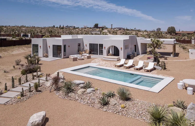 These stunning desert dwellings are no mirage These stunning desert dwellings are no mirage, Folly Joshua Tree, California, USA, Monument House, California, USA, Suzanne Somers’ desert compound, California, USA, The Cedar House, California, USA, Pobble House, Kent, UK, Mia Riad, California, USA, Tucson Mountain Retreat, Arizona, USA, Dancing Light House, Arizona, USA, Arroyo House, Nevada, USA, Casa Caldera, Arizona, USA, Shapeshifter, Nevada, USA