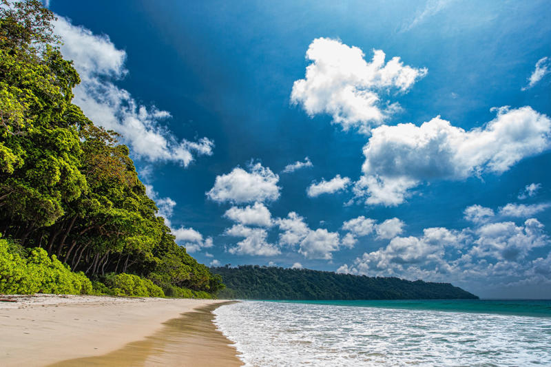 7: Radhanagar Beach - Havelock Island, India 24: Magens Bay - St. Thomas, US Virgin Islands, 23: Playa Norte - Isla das Mulheres, Mexico, 22: Nissi Beach - Ayia Napa, Cyprus, 21: Falassarna Beach - Crete, Greece, 20: Nungwi Beach - Zanzibar, Tanzania, 19: Ipanema Beach, Rio de Janeiro, Brazil, 18: Playa Manuel Antonio - Manuel Antonio National Park, Costa Rica, 17: Playa de Muro Beach - Mallorca, Spain, 16: Kelingking Beach - Nusa Penida, Indonesia, 15: La Concha Beach - San Sebastián – Donostia, Spain, 14: Seven Mile Beach - Cayman Islands, United Kingdom, 13: Manly Beach - Sydney, Australia, 12: Driftwood Beach - Jekyll Island - Golden Isles of Georgia - Georgia, USA, 11: Siesta Beach - Siesta Key - Florida, USA, 10: Ka'anapali Beach - Lahaina - Maui, Hawaii, 9: Varadero Beach - Varadero, Cuba, 8: Isola dei Conigli - Lampedusa, Italy, 7: Radhanagar Beach - Havelock Island, India, 6: Falésia Beach - Albufeira, Portugal, 5: Grace Bay - Turks and Caicos Islands, United Kingdom, 4: Reynisfjara Beach - Vik, Iceland