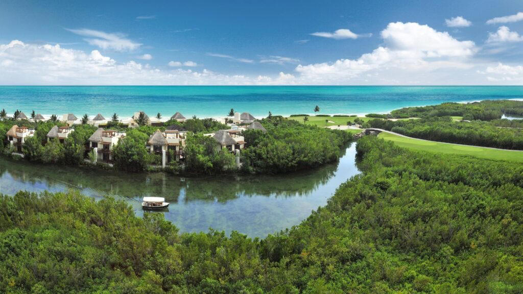 1. The Ritz-Carlton, Grand Cayman - George Town, Grand Cayman , 2. Fairmont Mayakoba - Playa del Carmen, Mexico, 3. Zemi Beach House - Shoal Bay, Anguilla, 4. Scrub Island Resort, Spa, and Marina - Scrub Island, British Virgin Islands, 5. Atlantis - Paradise Island, The Bahamas, 6. Sugar Beach, A Viceroy Resort - Soufrière, St. Lucia, 7. Le Barthélemy Hotel & Spa - Gustavia, Saint-Barthélemy, French West Indies, 8. Carlisle Bay - Saint Mary Parish, Antigua, 9. Rosewood Little Dix Bay - Virgin Gorda, British Virgin Islands, 10. Salterra, a Luxury Collection Resort & Spa - South Caicos, Turks and Caicos