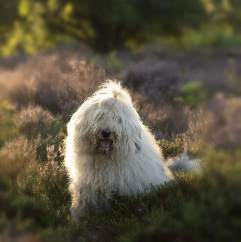 6) Old English Sheepdog 1) Icelandic Sheepdog, 3) German Shepherd, 4) Smooth Faced Pyrenean Sheepdog, 5) Anatolian Shepherd Dog, 6) Old English Sheepdog, 7) Shetland Sheepdog