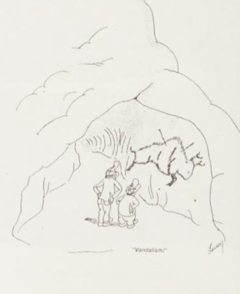             The First Step Into The Far Side        ,             Humans Are Strange        ,             Stone Age Graffiti        ,             Snails Reflect The Issues Of Married Life        ,             Everyone Has Their Superstitions        ,             The Far Side of OZ        ,             Monsters Are Hiding Everywhere        ,             Dragons Grab A Quick Snack        ,             Human Beings Are Not Special        ,             Gary Larson Brings Readers to The Far Side        