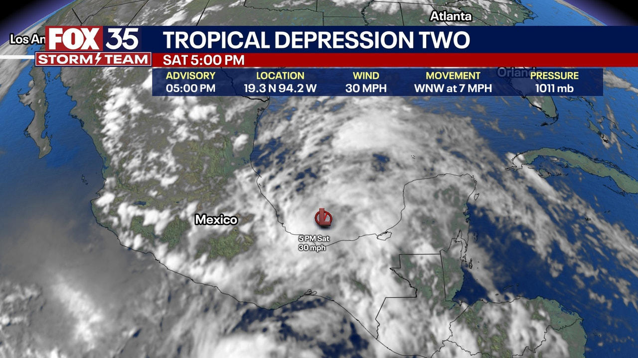 What is Tropical Depression Two?, Where is Tropical Depression Two currently located?, Could Tropical Depression Two impact Florida?, Unusually quiet hurricane season, FOX 35 Storm Tracker Radar and Live Weather Cameras