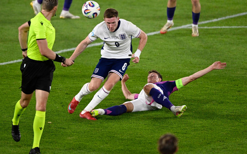 10:56 PM BST, 10:55 PM BST, Man of the match, 10:55 PM BST, Lee Carsley speaking to Channel 4, 10:51 PM BST, Trophy time, 10:48 PM BST, Player of the tournament is..., 10:48 PM BST, Runners-up, 10:45 PM BST, FT stats, 10:44 PM BST, England’s player of the tournament celebrates, 10:43 PM BST, The thoughts of Jonathan Rowe, 10:42 PM BST, Joy for Carsley, 10:41 PM BST, Mixed feelings for Tuchel?, 10:36 PM BST, Back-to-back European champions, 10:34 PM BST, England win the 2025 Under-21 European Championships, 10:32 PM BST, 120 mins: England 3 Germany 2, 10:31 PM BST, 119 mins: England 3 Germany 2, 10:29 PM BST, 118 mins: England 3 Germany 2, 10:28 PM BST, 117 mins: England 3 Germany 2, 10:28 PM BST, 116 mins: England 3 Germany 2, 10:26 PM BST, 115 mins: England 3 Germany 2, 10:25 PM BST, 113 mins: England 3 Germany 2, 10:24 PM BST, 112 mins: England 3 Germany 2, 10:23 PM BST, 111 mins: England 3 Germany 2, 10:20 PM BST, 109 mins: England 3 Germany 2, 10:19 PM BST, 107 mins: England 3 Germany 2, 10:16 PM BST, Second period of extra time, 10:14 PM BST, HT in extra time, 10:13 PM BST, 105 mins: England 3 Germany 2, 10:12 PM BST, 104 mins: England 3 Germany 2, 10:11 PM BST, 103 mins: England 3 Germany 2, 10:09 PM BST, 102 mins: England 3 Germany 2, 10:06 PM BST, 98 mins: England 3 Germany 2, 10:05 PM BST, 97 mins: England 3 Germany 2, 09:59 PM BST, GOAL! Rowe restores England’s lead, 09:58 PM BST, Start of extra time, 09:53 PM BST, End of normal time, 09:51 PM BST, 90+3 mins: England 2 Germany 2, 09:50 PM BST, 90+2 mins: England 2 Germany 2, 09:48 PM BST, 90 mins: England 2 Germany 2, 09:46 PM BST, 88 mins: England 2 Germany 2, 09:44 PM BST, 85 mins: England 2 Germany 2, 09:42 PM BST, 84 mins: England 2 Germany 2, 09:41 PM BST, 83 mins: England 2 Germany 2, 09:40 PM BST, 81 mins: England 2 Germany 2, 09:38 PM BST, 80 mins: England 2 Germany 2, 09:37 PM BST, 79 mins: England 2 Germany 2, 09:36 PM BST, 78 mins: England 2 Germany 2, 09:34 PM BST, 75 mins: England 2 Germany 2, 09:32 PM BST, 73 mins: England 2 Germany 2, 09:29 PM BST, 71 mins: England 2 Germany 2, 09:28 PM BST, 70 mins: England 2 Germany 2, 09:27 PM BST, 68 mins: England 2 Germany 2, 09:25 PM BST, 66 mins: England 2 Germany 2, 09:22 PM BST, 64 mins: England 2 Germany 2, 09:20 PM BST, 62 mins: England 2 Germany 2, 09:19 PM BST, GOAL! Nebel pulls Germany level, 09:18 PM BST, 60 mins: England 2 Germany 1, 09:16 PM BST, 57 mins: England 2 Germany 1, 09:13 PM BST, 55 mins: England 2 Germany 1, 09:11 PM BST, 52 mins: England 2 Germany 1, 09:10 PM BST, 51 mins: England 2 Germany 1, 09:09 PM BST, 50 mins: England 2 Germany 1, 09:08 PM BST, 49 mins: England 2 Germany 1, 09:03 PM BST, Second half, 08:58 PM BST, What will Tuchel have thought of that first half?, 08:54 PM BST, Elliott’s fantastic tournament, 08:51 PM BST, HT stats, 08:48 PM BST, Half time, 08:46 PM BST, GOAL! Weiper gets one back for Germany, 08:46 PM BST, 45 mins: England 2 Germany 0, 08:44 PM BST, 43 mins: England 2 Germany 0, 08:41 PM BST, 41 mins: England 2 Germany 0, 08:39 PM BST, 39 mins: England 2 Germany 0, 08:37 PM BST, 37 mins: England 2 Germany 0, 08:35 PM BST, 34 mins: England 2 Germany 0, 08:33 PM BST, 32 mins: England 2 Germany 0, 08:30 PM BST, 29 mins: England 2 Germany 0, 08:24 PM BST, GOAL! Hutchinson doubles England’s lead, 08:24 PM BST, 24 mins: England 1 Germany 0, 08:23 PM BST, 22 mins: England 1 Germany 0, 08:20 PM BST, 19 mins: England 1 Germany 0, 08:17 PM BST, 16 mins: England 1 Germany 0, 08:15 PM BST, 14 mins: England 1 Germany 0, 08:12 PM BST, 11 mins: England 1 Germany 0, 08:05 PM BST, GOAL! Elliott fires England into the lead, 08:03 PM BST, 2 mins: England 0 Germany 0, 08:00 PM BST, Kick-off, 07:55 PM BST, Anthem time, 07:52 PM BST, Reminder of the teams, 07:49 PM BST, Tuchel has made it!, 07:44 PM BST, Hands-on approach from Carsley, 07:42 PM BST, Connection between the Lionesses and the Young Lions, 07:39 PM BST, Gearing up, 07:33 PM BST, England’s leading scorer at the tournament, 07:25 PM BST, Two managers conversing, 07:19 PM BST, Taking in their surroundings, 07:15 PM BST, Back in 2023, 07:06 PM BST, Full team news, 07:03 PM BST, What they are playing for, 07:00 PM BST, Numbers from the tournament, 06:56 PM BST, Germany team news, 06:56 PM BST, Top scorers in the tournament, 06:54 PM BST, Carsley getting things ready for his players, 06:49 PM BST, England team news, 06:47 PM BST, Germany’s route to the final, 06:44 PM BST, England’s route to the final, 06:33 PM BST, 06:32 PM BST, Lee Carsley has full confidence in his England team