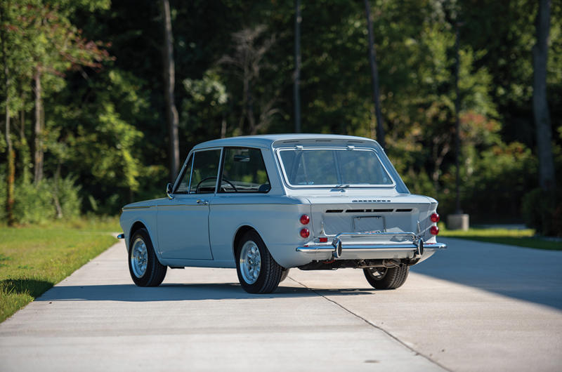 Hillman Imp (cont.) Business up front, party in the back, 1. Volkswagen Beetle, Volkswagen Beetle (cont.), 2. Renault 4CV, Renault 4CV (cont.), 3. Tucker 48, Tucker 48 (cont.), 4. Porsche 356, Porsche 356 (cont.), 5. Denzel 1300, Denzel 1300 (cont.), 6. Tatra 603, Tatra 603 (cont.), 7. Škoda 110R, Škoda 110R (cont.), 8. Alpine A110, Alpine A110 (cont.), 9. Amphicar Model 770, Amphicar Model 770 (cont.), 10. Hino Contessa Sprint, Hino Contessa Sprint (cont.), 11. Abarth 595, Abarth 595 (cont.), 12. Hillman Imp, Hillman Imp (cont.), 13. Ginetta G15, Ginetta G15 (cont.), 14. Porsche 911 RS 2.7, Porsche 911 RS 2.7 (cont.), 15. Suzuki Whizzkid, Suzuki Whizzkid (cont.)