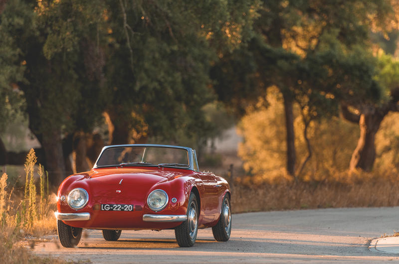 Denzel 1300 (cont.) Business up front, party in the back, 1. Volkswagen Beetle, Volkswagen Beetle (cont.), 2. Renault 4CV, Renault 4CV (cont.), 3. Tucker 48, Tucker 48 (cont.), 4. Porsche 356, Porsche 356 (cont.), 5. Denzel 1300, Denzel 1300 (cont.), 6. Tatra 603, Tatra 603 (cont.), 7. Škoda 110R, Škoda 110R (cont.), 8. Alpine A110, Alpine A110 (cont.), 9. Amphicar Model 770, Amphicar Model 770 (cont.), 10. Hino Contessa Sprint, Hino Contessa Sprint (cont.), 11. Abarth 595, Abarth 595 (cont.), 12. Hillman Imp, Hillman Imp (cont.), 13. Ginetta G15, Ginetta G15 (cont.), 14. Porsche 911 RS 2.7, Porsche 911 RS 2.7 (cont.), 15. Suzuki Whizzkid, Suzuki Whizzkid (cont.)
