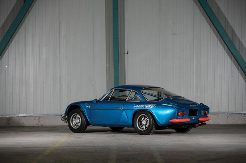 Alpine A110 (cont.) Business up front, party in the back, 1. Volkswagen Beetle, Volkswagen Beetle (cont.), 2. Renault 4CV, Renault 4CV (cont.), 3. Tucker 48, Tucker 48 (cont.), 4. Porsche 356, Porsche 356 (cont.), 5. Denzel 1300, Denzel 1300 (cont.), 6. Tatra 603, Tatra 603 (cont.), 7. Škoda 110R, Škoda 110R (cont.), 8. Alpine A110, Alpine A110 (cont.), 9. Amphicar Model 770, Amphicar Model 770 (cont.), 10. Hino Contessa Sprint, Hino Contessa Sprint (cont.), 11. Abarth 595, Abarth 595 (cont.), 12. Hillman Imp, Hillman Imp (cont.), 13. Ginetta G15, Ginetta G15 (cont.), 14. Porsche 911 RS 2.7, Porsche 911 RS 2.7 (cont.), 15. Suzuki Whizzkid, Suzuki Whizzkid (cont.)