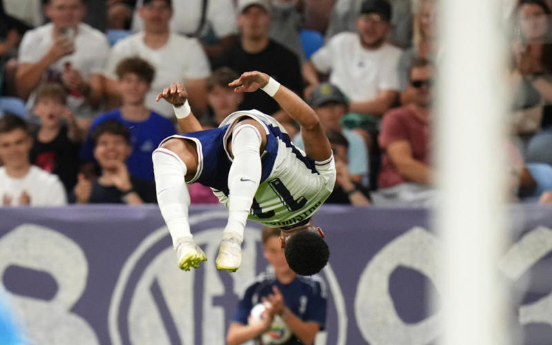 10:56 PM BST, 10:55 PM BST, Man of the match, 10:55 PM BST, Lee Carsley speaking to Channel 4, 10:51 PM BST, Trophy time, 10:48 PM BST, Player of the tournament is..., 10:48 PM BST, Runners-up, 10:45 PM BST, FT stats, 10:44 PM BST, England’s player of the tournament celebrates, 10:43 PM BST, The thoughts of Jonathan Rowe, 10:42 PM BST, Joy for Carsley, 10:41 PM BST, Mixed feelings for Tuchel?, 10:36 PM BST, Back-to-back European champions, 10:34 PM BST, England win the 2025 Under-21 European Championships, 10:32 PM BST, 120 mins: England 3 Germany 2, 10:31 PM BST, 119 mins: England 3 Germany 2, 10:29 PM BST, 118 mins: England 3 Germany 2, 10:28 PM BST, 117 mins: England 3 Germany 2, 10:28 PM BST, 116 mins: England 3 Germany 2, 10:26 PM BST, 115 mins: England 3 Germany 2, 10:25 PM BST, 113 mins: England 3 Germany 2, 10:24 PM BST, 112 mins: England 3 Germany 2, 10:23 PM BST, 111 mins: England 3 Germany 2, 10:20 PM BST, 109 mins: England 3 Germany 2, 10:19 PM BST, 107 mins: England 3 Germany 2, 10:16 PM BST, Second period of extra time, 10:14 PM BST, HT in extra time, 10:13 PM BST, 105 mins: England 3 Germany 2, 10:12 PM BST, 104 mins: England 3 Germany 2, 10:11 PM BST, 103 mins: England 3 Germany 2, 10:09 PM BST, 102 mins: England 3 Germany 2, 10:06 PM BST, 98 mins: England 3 Germany 2, 10:05 PM BST, 97 mins: England 3 Germany 2, 09:59 PM BST, GOAL! Rowe restores England’s lead, 09:58 PM BST, Start of extra time, 09:53 PM BST, End of normal time, 09:51 PM BST, 90+3 mins: England 2 Germany 2, 09:50 PM BST, 90+2 mins: England 2 Germany 2, 09:48 PM BST, 90 mins: England 2 Germany 2, 09:46 PM BST, 88 mins: England 2 Germany 2, 09:44 PM BST, 85 mins: England 2 Germany 2, 09:42 PM BST, 84 mins: England 2 Germany 2, 09:41 PM BST, 83 mins: England 2 Germany 2, 09:40 PM BST, 81 mins: England 2 Germany 2, 09:38 PM BST, 80 mins: England 2 Germany 2, 09:37 PM BST, 79 mins: England 2 Germany 2, 09:36 PM BST, 78 mins: England 2 Germany 2, 09:34 PM BST, 75 mins: England 2 Germany 2, 09:32 PM BST, 73 mins: England 2 Germany 2, 09:29 PM BST, 71 mins: England 2 Germany 2, 09:28 PM BST, 70 mins: England 2 Germany 2, 09:27 PM BST, 68 mins: England 2 Germany 2, 09:25 PM BST, 66 mins: England 2 Germany 2, 09:22 PM BST, 64 mins: England 2 Germany 2, 09:20 PM BST, 62 mins: England 2 Germany 2, 09:19 PM BST, GOAL! Nebel pulls Germany level, 09:18 PM BST, 60 mins: England 2 Germany 1, 09:16 PM BST, 57 mins: England 2 Germany 1, 09:13 PM BST, 55 mins: England 2 Germany 1, 09:11 PM BST, 52 mins: England 2 Germany 1, 09:10 PM BST, 51 mins: England 2 Germany 1, 09:09 PM BST, 50 mins: England 2 Germany 1, 09:08 PM BST, 49 mins: England 2 Germany 1, 09:03 PM BST, Second half, 08:58 PM BST, What will Tuchel have thought of that first half?, 08:54 PM BST, Elliott’s fantastic tournament, 08:51 PM BST, HT stats, 08:48 PM BST, Half time, 08:46 PM BST, GOAL! Weiper gets one back for Germany, 08:46 PM BST, 45 mins: England 2 Germany 0, 08:44 PM BST, 43 mins: England 2 Germany 0, 08:41 PM BST, 41 mins: England 2 Germany 0, 08:39 PM BST, 39 mins: England 2 Germany 0, 08:37 PM BST, 37 mins: England 2 Germany 0, 08:35 PM BST, 34 mins: England 2 Germany 0, 08:33 PM BST, 32 mins: England 2 Germany 0, 08:30 PM BST, 29 mins: England 2 Germany 0, 08:24 PM BST, GOAL! Hutchinson doubles England’s lead, 08:24 PM BST, 24 mins: England 1 Germany 0, 08:23 PM BST, 22 mins: England 1 Germany 0, 08:20 PM BST, 19 mins: England 1 Germany 0, 08:17 PM BST, 16 mins: England 1 Germany 0, 08:15 PM BST, 14 mins: England 1 Germany 0, 08:12 PM BST, 11 mins: England 1 Germany 0, 08:05 PM BST, GOAL! Elliott fires England into the lead, 08:03 PM BST, 2 mins: England 0 Germany 0, 08:00 PM BST, Kick-off, 07:55 PM BST, Anthem time, 07:52 PM BST, Reminder of the teams, 07:49 PM BST, Tuchel has made it!, 07:44 PM BST, Hands-on approach from Carsley, 07:42 PM BST, Connection between the Lionesses and the Young Lions, 07:39 PM BST, Gearing up, 07:33 PM BST, England’s leading scorer at the tournament, 07:25 PM BST, Two managers conversing, 07:19 PM BST, Taking in their surroundings, 07:15 PM BST, Back in 2023, 07:06 PM BST, Full team news, 07:03 PM BST, What they are playing for, 07:00 PM BST, Numbers from the tournament, 06:56 PM BST, Germany team news, 06:56 PM BST, Top scorers in the tournament, 06:54 PM BST, Carsley getting things ready for his players, 06:49 PM BST, England team news, 06:47 PM BST, Germany’s route to the final, 06:44 PM BST, England’s route to the final, 06:33 PM BST, 06:32 PM BST, Lee Carsley has full confidence in his England team