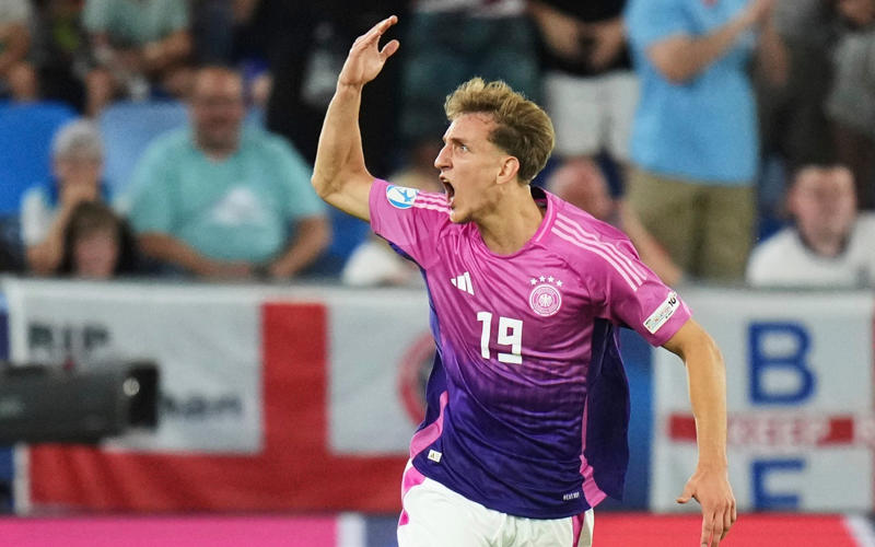 10:56 PM BST, 10:55 PM BST, Man of the match, 10:55 PM BST, Lee Carsley speaking to Channel 4, 10:51 PM BST, Trophy time, 10:48 PM BST, Player of the tournament is..., 10:48 PM BST, Runners-up, 10:45 PM BST, FT stats, 10:44 PM BST, England’s player of the tournament celebrates, 10:43 PM BST, The thoughts of Jonathan Rowe, 10:42 PM BST, Joy for Carsley, 10:41 PM BST, Mixed feelings for Tuchel?, 10:36 PM BST, Back-to-back European champions, 10:34 PM BST, England win the 2025 Under-21 European Championships, 10:32 PM BST, 120 mins: England 3 Germany 2, 10:31 PM BST, 119 mins: England 3 Germany 2, 10:29 PM BST, 118 mins: England 3 Germany 2, 10:28 PM BST, 117 mins: England 3 Germany 2, 10:28 PM BST, 116 mins: England 3 Germany 2, 10:26 PM BST, 115 mins: England 3 Germany 2, 10:25 PM BST, 113 mins: England 3 Germany 2, 10:24 PM BST, 112 mins: England 3 Germany 2, 10:23 PM BST, 111 mins: England 3 Germany 2, 10:20 PM BST, 109 mins: England 3 Germany 2, 10:19 PM BST, 107 mins: England 3 Germany 2, 10:16 PM BST, Second period of extra time, 10:14 PM BST, HT in extra time, 10:13 PM BST, 105 mins: England 3 Germany 2, 10:12 PM BST, 104 mins: England 3 Germany 2, 10:11 PM BST, 103 mins: England 3 Germany 2, 10:09 PM BST, 102 mins: England 3 Germany 2, 10:06 PM BST, 98 mins: England 3 Germany 2, 10:05 PM BST, 97 mins: England 3 Germany 2, 09:59 PM BST, GOAL! Rowe restores England’s lead, 09:58 PM BST, Start of extra time, 09:53 PM BST, End of normal time, 09:51 PM BST, 90+3 mins: England 2 Germany 2, 09:50 PM BST, 90+2 mins: England 2 Germany 2, 09:48 PM BST, 90 mins: England 2 Germany 2, 09:46 PM BST, 88 mins: England 2 Germany 2, 09:44 PM BST, 85 mins: England 2 Germany 2, 09:42 PM BST, 84 mins: England 2 Germany 2, 09:41 PM BST, 83 mins: England 2 Germany 2, 09:40 PM BST, 81 mins: England 2 Germany 2, 09:38 PM BST, 80 mins: England 2 Germany 2, 09:37 PM BST, 79 mins: England 2 Germany 2, 09:36 PM BST, 78 mins: England 2 Germany 2, 09:34 PM BST, 75 mins: England 2 Germany 2, 09:32 PM BST, 73 mins: England 2 Germany 2, 09:29 PM BST, 71 mins: England 2 Germany 2, 09:28 PM BST, 70 mins: England 2 Germany 2, 09:27 PM BST, 68 mins: England 2 Germany 2, 09:25 PM BST, 66 mins: England 2 Germany 2, 09:22 PM BST, 64 mins: England 2 Germany 2, 09:20 PM BST, 62 mins: England 2 Germany 2, 09:19 PM BST, GOAL! Nebel pulls Germany level, 09:18 PM BST, 60 mins: England 2 Germany 1, 09:16 PM BST, 57 mins: England 2 Germany 1, 09:13 PM BST, 55 mins: England 2 Germany 1, 09:11 PM BST, 52 mins: England 2 Germany 1, 09:10 PM BST, 51 mins: England 2 Germany 1, 09:09 PM BST, 50 mins: England 2 Germany 1, 09:08 PM BST, 49 mins: England 2 Germany 1, 09:03 PM BST, Second half, 08:58 PM BST, What will Tuchel have thought of that first half?, 08:54 PM BST, Elliott’s fantastic tournament, 08:51 PM BST, HT stats, 08:48 PM BST, Half time, 08:46 PM BST, GOAL! Weiper gets one back for Germany, 08:46 PM BST, 45 mins: England 2 Germany 0, 08:44 PM BST, 43 mins: England 2 Germany 0, 08:41 PM BST, 41 mins: England 2 Germany 0, 08:39 PM BST, 39 mins: England 2 Germany 0, 08:37 PM BST, 37 mins: England 2 Germany 0, 08:35 PM BST, 34 mins: England 2 Germany 0, 08:33 PM BST, 32 mins: England 2 Germany 0, 08:30 PM BST, 29 mins: England 2 Germany 0, 08:24 PM BST, GOAL! Hutchinson doubles England’s lead, 08:24 PM BST, 24 mins: England 1 Germany 0, 08:23 PM BST, 22 mins: England 1 Germany 0, 08:20 PM BST, 19 mins: England 1 Germany 0, 08:17 PM BST, 16 mins: England 1 Germany 0, 08:15 PM BST, 14 mins: England 1 Germany 0, 08:12 PM BST, 11 mins: England 1 Germany 0, 08:05 PM BST, GOAL! Elliott fires England into the lead, 08:03 PM BST, 2 mins: England 0 Germany 0, 08:00 PM BST, Kick-off, 07:55 PM BST, Anthem time, 07:52 PM BST, Reminder of the teams, 07:49 PM BST, Tuchel has made it!, 07:44 PM BST, Hands-on approach from Carsley, 07:42 PM BST, Connection between the Lionesses and the Young Lions, 07:39 PM BST, Gearing up, 07:33 PM BST, England’s leading scorer at the tournament, 07:25 PM BST, Two managers conversing, 07:19 PM BST, Taking in their surroundings, 07:15 PM BST, Back in 2023, 07:06 PM BST, Full team news, 07:03 PM BST, What they are playing for, 07:00 PM BST, Numbers from the tournament, 06:56 PM BST, Germany team news, 06:56 PM BST, Top scorers in the tournament, 06:54 PM BST, Carsley getting things ready for his players, 06:49 PM BST, England team news, 06:47 PM BST, Germany’s route to the final, 06:44 PM BST, England’s route to the final, 06:33 PM BST, 06:32 PM BST, Lee Carsley has full confidence in his England team