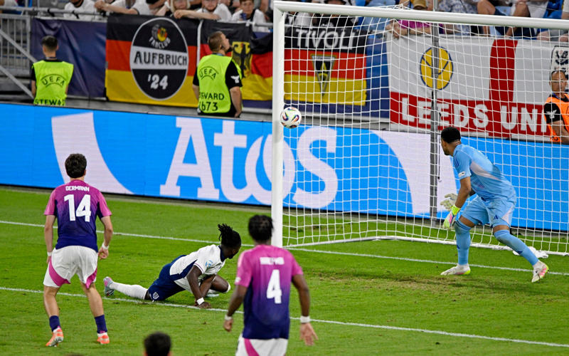 10:56 PM BST, 10:55 PM BST, Man of the match, 10:55 PM BST, Lee Carsley speaking to Channel 4, 10:51 PM BST, Trophy time, 10:48 PM BST, Player of the tournament is..., 10:48 PM BST, Runners-up, 10:45 PM BST, FT stats, 10:44 PM BST, England’s player of the tournament celebrates, 10:43 PM BST, The thoughts of Jonathan Rowe, 10:42 PM BST, Joy for Carsley, 10:41 PM BST, Mixed feelings for Tuchel?, 10:36 PM BST, Back-to-back European champions, 10:34 PM BST, England win the 2025 Under-21 European Championships, 10:32 PM BST, 120 mins: England 3 Germany 2, 10:31 PM BST, 119 mins: England 3 Germany 2, 10:29 PM BST, 118 mins: England 3 Germany 2, 10:28 PM BST, 117 mins: England 3 Germany 2, 10:28 PM BST, 116 mins: England 3 Germany 2, 10:26 PM BST, 115 mins: England 3 Germany 2, 10:25 PM BST, 113 mins: England 3 Germany 2, 10:24 PM BST, 112 mins: England 3 Germany 2, 10:23 PM BST, 111 mins: England 3 Germany 2, 10:20 PM BST, 109 mins: England 3 Germany 2, 10:19 PM BST, 107 mins: England 3 Germany 2, 10:16 PM BST, Second period of extra time, 10:14 PM BST, HT in extra time, 10:13 PM BST, 105 mins: England 3 Germany 2, 10:12 PM BST, 104 mins: England 3 Germany 2, 10:11 PM BST, 103 mins: England 3 Germany 2, 10:09 PM BST, 102 mins: England 3 Germany 2, 10:06 PM BST, 98 mins: England 3 Germany 2, 10:05 PM BST, 97 mins: England 3 Germany 2, 09:59 PM BST, GOAL! Rowe restores England’s lead, 09:58 PM BST, Start of extra time, 09:53 PM BST, End of normal time, 09:51 PM BST, 90+3 mins: England 2 Germany 2, 09:50 PM BST, 90+2 mins: England 2 Germany 2, 09:48 PM BST, 90 mins: England 2 Germany 2, 09:46 PM BST, 88 mins: England 2 Germany 2, 09:44 PM BST, 85 mins: England 2 Germany 2, 09:42 PM BST, 84 mins: England 2 Germany 2, 09:41 PM BST, 83 mins: England 2 Germany 2, 09:40 PM BST, 81 mins: England 2 Germany 2, 09:38 PM BST, 80 mins: England 2 Germany 2, 09:37 PM BST, 79 mins: England 2 Germany 2, 09:36 PM BST, 78 mins: England 2 Germany 2, 09:34 PM BST, 75 mins: England 2 Germany 2, 09:32 PM BST, 73 mins: England 2 Germany 2, 09:29 PM BST, 71 mins: England 2 Germany 2, 09:28 PM BST, 70 mins: England 2 Germany 2, 09:27 PM BST, 68 mins: England 2 Germany 2, 09:25 PM BST, 66 mins: England 2 Germany 2, 09:22 PM BST, 64 mins: England 2 Germany 2, 09:20 PM BST, 62 mins: England 2 Germany 2, 09:19 PM BST, GOAL! Nebel pulls Germany level, 09:18 PM BST, 60 mins: England 2 Germany 1, 09:16 PM BST, 57 mins: England 2 Germany 1, 09:13 PM BST, 55 mins: England 2 Germany 1, 09:11 PM BST, 52 mins: England 2 Germany 1, 09:10 PM BST, 51 mins: England 2 Germany 1, 09:09 PM BST, 50 mins: England 2 Germany 1, 09:08 PM BST, 49 mins: England 2 Germany 1, 09:03 PM BST, Second half, 08:58 PM BST, What will Tuchel have thought of that first half?, 08:54 PM BST, Elliott’s fantastic tournament, 08:51 PM BST, HT stats, 08:48 PM BST, Half time, 08:46 PM BST, GOAL! Weiper gets one back for Germany, 08:46 PM BST, 45 mins: England 2 Germany 0, 08:44 PM BST, 43 mins: England 2 Germany 0, 08:41 PM BST, 41 mins: England 2 Germany 0, 08:39 PM BST, 39 mins: England 2 Germany 0, 08:37 PM BST, 37 mins: England 2 Germany 0, 08:35 PM BST, 34 mins: England 2 Germany 0, 08:33 PM BST, 32 mins: England 2 Germany 0, 08:30 PM BST, 29 mins: England 2 Germany 0, 08:24 PM BST, GOAL! Hutchinson doubles England’s lead, 08:24 PM BST, 24 mins: England 1 Germany 0, 08:23 PM BST, 22 mins: England 1 Germany 0, 08:20 PM BST, 19 mins: England 1 Germany 0, 08:17 PM BST, 16 mins: England 1 Germany 0, 08:15 PM BST, 14 mins: England 1 Germany 0, 08:12 PM BST, 11 mins: England 1 Germany 0, 08:05 PM BST, GOAL! Elliott fires England into the lead, 08:03 PM BST, 2 mins: England 0 Germany 0, 08:00 PM BST, Kick-off, 07:55 PM BST, Anthem time, 07:52 PM BST, Reminder of the teams, 07:49 PM BST, Tuchel has made it!, 07:44 PM BST, Hands-on approach from Carsley, 07:42 PM BST, Connection between the Lionesses and the Young Lions, 07:39 PM BST, Gearing up, 07:33 PM BST, England’s leading scorer at the tournament, 07:25 PM BST, Two managers conversing, 07:19 PM BST, Taking in their surroundings, 07:15 PM BST, Back in 2023, 07:06 PM BST, Full team news, 07:03 PM BST, What they are playing for, 07:00 PM BST, Numbers from the tournament, 06:56 PM BST, Germany team news, 06:56 PM BST, Top scorers in the tournament, 06:54 PM BST, Carsley getting things ready for his players, 06:49 PM BST, England team news, 06:47 PM BST, Germany’s route to the final, 06:44 PM BST, England’s route to the final, 06:33 PM BST, 06:32 PM BST, Lee Carsley has full confidence in his England team