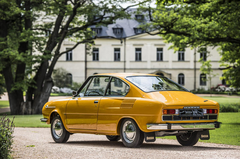 Škoda 110R (cont.) Business up front, party in the back, 1. Volkswagen Beetle, Volkswagen Beetle (cont.), 2. Renault 4CV, Renault 4CV (cont.), 3. Tucker 48, Tucker 48 (cont.), 4. Porsche 356, Porsche 356 (cont.), 5. Denzel 1300, Denzel 1300 (cont.), 6. Tatra 603, Tatra 603 (cont.), 7. Škoda 110R, Škoda 110R (cont.), 8. Alpine A110, Alpine A110 (cont.), 9. Amphicar Model 770, Amphicar Model 770 (cont.), 10. Hino Contessa Sprint, Hino Contessa Sprint (cont.), 11. Abarth 595, Abarth 595 (cont.), 12. Hillman Imp, Hillman Imp (cont.), 13. Ginetta G15, Ginetta G15 (cont.), 14. Porsche 911 RS 2.7, Porsche 911 RS 2.7 (cont.), 15. Suzuki Whizzkid, Suzuki Whizzkid (cont.)