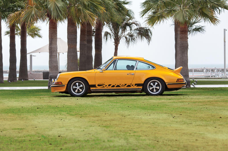 Porsche 911 RS 2.7 (cont.) Business up front, party in the back, 1. Volkswagen Beetle, Volkswagen Beetle (cont.), 2. Renault 4CV, Renault 4CV (cont.), 3. Tucker 48, Tucker 48 (cont.), 4. Porsche 356, Porsche 356 (cont.), 5. Denzel 1300, Denzel 1300 (cont.), 6. Tatra 603, Tatra 603 (cont.), 7. Škoda 110R, Škoda 110R (cont.), 8. Alpine A110, Alpine A110 (cont.), 9. Amphicar Model 770, Amphicar Model 770 (cont.), 10. Hino Contessa Sprint, Hino Contessa Sprint (cont.), 11. Abarth 595, Abarth 595 (cont.), 12. Hillman Imp, Hillman Imp (cont.), 13. Ginetta G15, Ginetta G15 (cont.), 14. Porsche 911 RS 2.7, Porsche 911 RS 2.7 (cont.), 15. Suzuki Whizzkid, Suzuki Whizzkid (cont.)