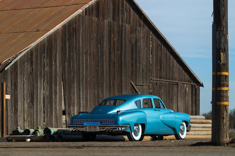 Tucker 48 (cont.) Business up front, party in the back, 1. Volkswagen Beetle, Volkswagen Beetle (cont.), 2. Renault 4CV, Renault 4CV (cont.), 3. Tucker 48, Tucker 48 (cont.), 4. Porsche 356, Porsche 356 (cont.), 5. Denzel 1300, Denzel 1300 (cont.), 6. Tatra 603, Tatra 603 (cont.), 7. Škoda 110R, Škoda 110R (cont.), 8. Alpine A110, Alpine A110 (cont.), 9. Amphicar Model 770, Amphicar Model 770 (cont.), 10. Hino Contessa Sprint, Hino Contessa Sprint (cont.), 11. Abarth 595, Abarth 595 (cont.), 12. Hillman Imp, Hillman Imp (cont.), 13. Ginetta G15, Ginetta G15 (cont.), 14. Porsche 911 RS 2.7, Porsche 911 RS 2.7 (cont.), 15. Suzuki Whizzkid, Suzuki Whizzkid (cont.)