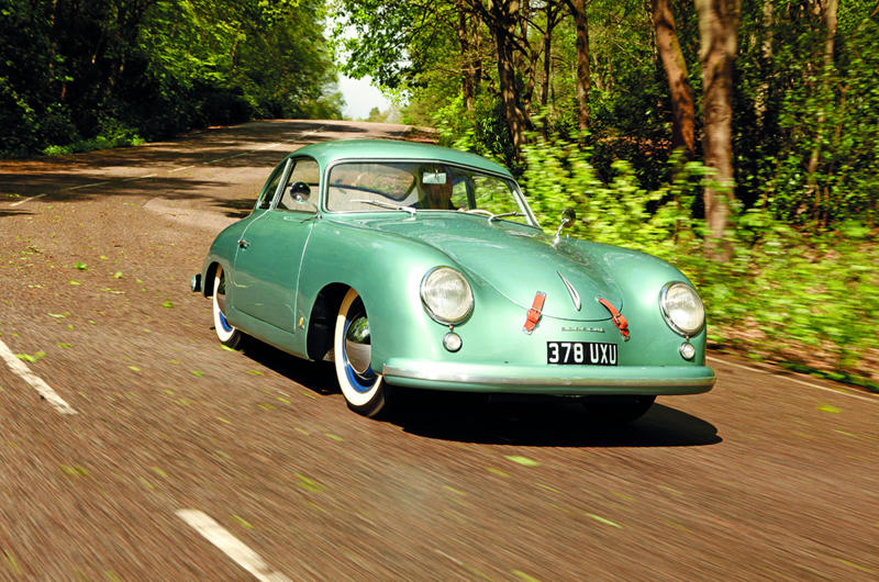 4. Porsche 356 Business up front, party in the back, 1. Volkswagen Beetle, Volkswagen Beetle (cont.), 2. Renault 4CV, Renault 4CV (cont.), 3. Tucker 48, Tucker 48 (cont.), 4. Porsche 356, Porsche 356 (cont.), 5. Denzel 1300, Denzel 1300 (cont.), 6. Tatra 603, Tatra 603 (cont.), 7. Škoda 110R, Škoda 110R (cont.), 8. Alpine A110, Alpine A110 (cont.), 9. Amphicar Model 770, Amphicar Model 770 (cont.), 10. Hino Contessa Sprint, Hino Contessa Sprint (cont.), 11. Abarth 595, Abarth 595 (cont.), 12. Hillman Imp, Hillman Imp (cont.), 13. Ginetta G15, Ginetta G15 (cont.), 14. Porsche 911 RS 2.7, Porsche 911 RS 2.7 (cont.), 15. Suzuki Whizzkid, Suzuki Whizzkid (cont.)