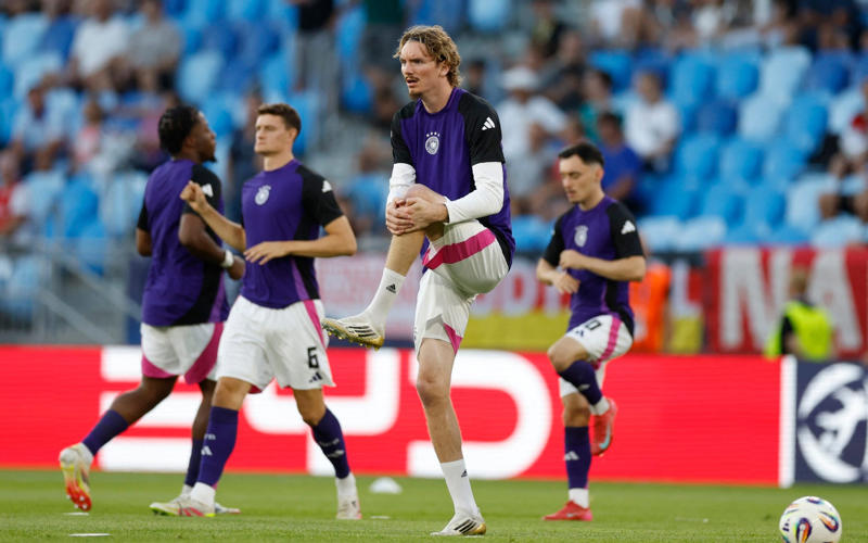 10:56 PM BST, 10:55 PM BST, Man of the match, 10:55 PM BST, Lee Carsley speaking to Channel 4, 10:51 PM BST, Trophy time, 10:48 PM BST, Player of the tournament is..., 10:48 PM BST, Runners-up, 10:45 PM BST, FT stats, 10:44 PM BST, England’s player of the tournament celebrates, 10:43 PM BST, The thoughts of Jonathan Rowe, 10:42 PM BST, Joy for Carsley, 10:41 PM BST, Mixed feelings for Tuchel?, 10:36 PM BST, Back-to-back European champions, 10:34 PM BST, England win the 2025 Under-21 European Championships, 10:32 PM BST, 120 mins: England 3 Germany 2, 10:31 PM BST, 119 mins: England 3 Germany 2, 10:29 PM BST, 118 mins: England 3 Germany 2, 10:28 PM BST, 117 mins: England 3 Germany 2, 10:28 PM BST, 116 mins: England 3 Germany 2, 10:26 PM BST, 115 mins: England 3 Germany 2, 10:25 PM BST, 113 mins: England 3 Germany 2, 10:24 PM BST, 112 mins: England 3 Germany 2, 10:23 PM BST, 111 mins: England 3 Germany 2, 10:20 PM BST, 109 mins: England 3 Germany 2, 10:19 PM BST, 107 mins: England 3 Germany 2, 10:16 PM BST, Second period of extra time, 10:14 PM BST, HT in extra time, 10:13 PM BST, 105 mins: England 3 Germany 2, 10:12 PM BST, 104 mins: England 3 Germany 2, 10:11 PM BST, 103 mins: England 3 Germany 2, 10:09 PM BST, 102 mins: England 3 Germany 2, 10:06 PM BST, 98 mins: England 3 Germany 2, 10:05 PM BST, 97 mins: England 3 Germany 2, 09:59 PM BST, GOAL! Rowe restores England’s lead, 09:58 PM BST, Start of extra time, 09:53 PM BST, End of normal time, 09:51 PM BST, 90+3 mins: England 2 Germany 2, 09:50 PM BST, 90+2 mins: England 2 Germany 2, 09:48 PM BST, 90 mins: England 2 Germany 2, 09:46 PM BST, 88 mins: England 2 Germany 2, 09:44 PM BST, 85 mins: England 2 Germany 2, 09:42 PM BST, 84 mins: England 2 Germany 2, 09:41 PM BST, 83 mins: England 2 Germany 2, 09:40 PM BST, 81 mins: England 2 Germany 2, 09:38 PM BST, 80 mins: England 2 Germany 2, 09:37 PM BST, 79 mins: England 2 Germany 2, 09:36 PM BST, 78 mins: England 2 Germany 2, 09:34 PM BST, 75 mins: England 2 Germany 2, 09:32 PM BST, 73 mins: England 2 Germany 2, 09:29 PM BST, 71 mins: England 2 Germany 2, 09:28 PM BST, 70 mins: England 2 Germany 2, 09:27 PM BST, 68 mins: England 2 Germany 2, 09:25 PM BST, 66 mins: England 2 Germany 2, 09:22 PM BST, 64 mins: England 2 Germany 2, 09:20 PM BST, 62 mins: England 2 Germany 2, 09:19 PM BST, GOAL! Nebel pulls Germany level, 09:18 PM BST, 60 mins: England 2 Germany 1, 09:16 PM BST, 57 mins: England 2 Germany 1, 09:13 PM BST, 55 mins: England 2 Germany 1, 09:11 PM BST, 52 mins: England 2 Germany 1, 09:10 PM BST, 51 mins: England 2 Germany 1, 09:09 PM BST, 50 mins: England 2 Germany 1, 09:08 PM BST, 49 mins: England 2 Germany 1, 09:03 PM BST, Second half, 08:58 PM BST, What will Tuchel have thought of that first half?, 08:54 PM BST, Elliott’s fantastic tournament, 08:51 PM BST, HT stats, 08:48 PM BST, Half time, 08:46 PM BST, GOAL! Weiper gets one back for Germany, 08:46 PM BST, 45 mins: England 2 Germany 0, 08:44 PM BST, 43 mins: England 2 Germany 0, 08:41 PM BST, 41 mins: England 2 Germany 0, 08:39 PM BST, 39 mins: England 2 Germany 0, 08:37 PM BST, 37 mins: England 2 Germany 0, 08:35 PM BST, 34 mins: England 2 Germany 0, 08:33 PM BST, 32 mins: England 2 Germany 0, 08:30 PM BST, 29 mins: England 2 Germany 0, 08:24 PM BST, GOAL! Hutchinson doubles England’s lead, 08:24 PM BST, 24 mins: England 1 Germany 0, 08:23 PM BST, 22 mins: England 1 Germany 0, 08:20 PM BST, 19 mins: England 1 Germany 0, 08:17 PM BST, 16 mins: England 1 Germany 0, 08:15 PM BST, 14 mins: England 1 Germany 0, 08:12 PM BST, 11 mins: England 1 Germany 0, 08:05 PM BST, GOAL! Elliott fires England into the lead, 08:03 PM BST, 2 mins: England 0 Germany 0, 08:00 PM BST, Kick-off, 07:55 PM BST, Anthem time, 07:52 PM BST, Reminder of the teams, 07:49 PM BST, Tuchel has made it!, 07:44 PM BST, Hands-on approach from Carsley, 07:42 PM BST, Connection between the Lionesses and the Young Lions, 07:39 PM BST, Gearing up, 07:33 PM BST, England’s leading scorer at the tournament, 07:25 PM BST, Two managers conversing, 07:19 PM BST, Taking in their surroundings, 07:15 PM BST, Back in 2023, 07:06 PM BST, Full team news, 07:03 PM BST, What they are playing for, 07:00 PM BST, Numbers from the tournament, 06:56 PM BST, Germany team news, 06:56 PM BST, Top scorers in the tournament, 06:54 PM BST, Carsley getting things ready for his players, 06:49 PM BST, England team news, 06:47 PM BST, Germany’s route to the final, 06:44 PM BST, England’s route to the final, 06:33 PM BST, 06:32 PM BST, Lee Carsley has full confidence in his England team