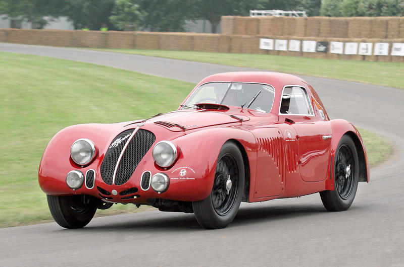 The 8Cs The Darracq connection, The logo, The 24 HP, Nicola Romeo, The 20-30 HP, The cloverleaf, A famous victory, The last 6C, The 1900, World champions, Disco Volante, Giulietta, The French connection, Giulia saloons, Giulia coupés, 33 Stradale, Montreal, Alfetta, GTV and Giulietta, GTV/Spider, Brera/Spider, Alfa Romeo Tonale, Alfa Romeo Junior
