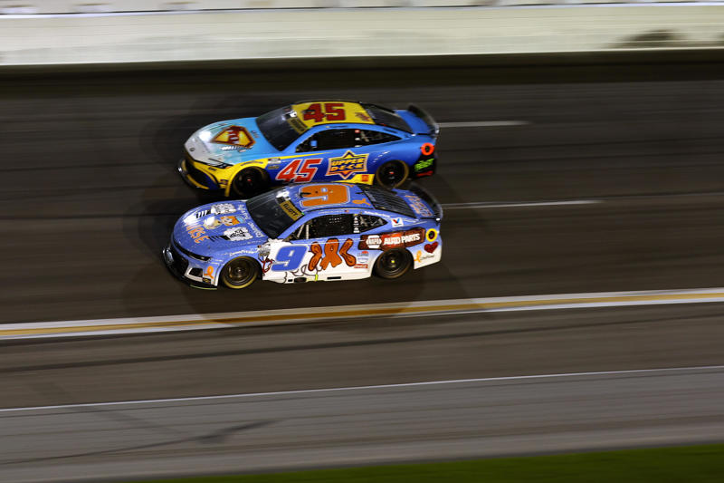 Chase Elliott win NASCAR Atlanta race, NASCAR Atlanta: Justin Haley brings out caution with 33 laps to go, NASCAR Atlanta race under caution at midpoint of Stage 3, NASCAR Atlanta restarts with 70 laps to go, NASCAR Atlanta: Shane Van Gisbergen spins, brings out caution, Chase Elliott begins Stage 3 with lead at Atlanta, Tyler Reddick wins NASCAR Atlanta Stage 2 in photo finish, NASCAR Atlanta Lap 220: Battle for the lead, NASCAR Atlanta: Eight cars officially out of the race, NASCAR Atlanta race restarts on Lap 77, Garage area busy after crash to open Stage 2, NASCAR Atlanta Stage 2 opens with big crash, NASCAR Atlanta race: Stage 2 begins, Christopher Bell starts multicar crash; Stage 1 ends under caution, NASCAR Atlanta race restarts on Lap 48, NASCAR Atlanta race lap 43: Red flag waves, NASCAR Atlanta race lap 37: Caution flag waves, NASCAR Atlanta race lap 35: Joey Logano leads, NASCAR Atlanta race starts as green flag flies, How to watch NASCAR Cup race at Atlanta: TV, stream, What is the green flag time for NASCAR Cup race at Atlanta?, What is the lineup for NASCAR Cup race at Atlanta?, What is the weather forecast for NASCAR Cup race at Atlanta?, NASCAR In-Season Challenge first-round pairings, How NASCAR In-Season Challenge works: Matchups, rounds, How many laps is the NASCAR Cup race at Atlanta?, What time does the NASCAR Cup race at Atlanta start?, NASCAR In-Season Challenge races