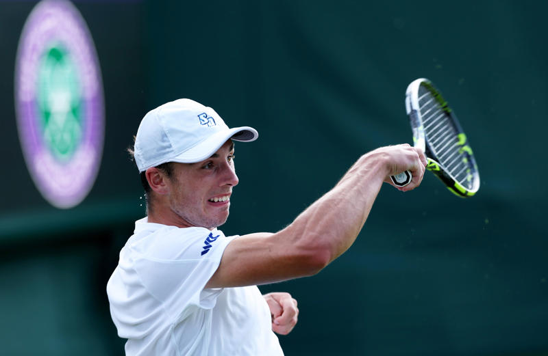 WIMBLEDON 2025 - DAY 1 LATEST UPDATES, GAME AND SECOND SET! *Jacob Fearnley 4-6, 1-6 Joao Fonseca, Jacob Fearnley 4-6, 1-5 Joao Fonseca*, Carlos Alcaraz 7-5 6-7 (5-7) 1-1 Fabio Fognini*, *Carlos Alcaraz 7-5 6-7 (5-7) 1-0 Fabio Fognini, Arthur Fery into the second round, SET! Carlos Alcaraz 7-5 6-7 (5-7) Fabio Fognini, Carlos Alcaraz 7-5 6-6 (5-6) Fabio Fognini*, BREAK! Jacob Fearnley 4-6, 0-2 Joao Fonseca*, Elsewhere at Wimbledon, *Carlos Alcaraz 7-5 6-6 (3-6) Fabio Fognini, *Carlos Alcaraz 7-5 6-6 (2-4) Fabio Fognini, Carlos Alcaraz 7-5 6-6 (1-2) Fabio Fognini*, Carlos Alcaraz 7-5 6-6 Fabio Fognini*, GAME AND FIRST SET: Jacob Fearnley 4-6 Joao Fonseca*, *Jacob Fearnley 4-5 Joao Fonseca, *Carlos Alcaraz 7-5 5-5 Fabio Fognini, Carlos Alcaraz 7-5 5-5 Fabio Fognini*, Stefanos Tsitsipas retires injured in Wimbledon first round, *Carlos Alcaraz 7-5 4-5 Fabio Fognini, Carlos Alcaraz 7-5 4-4 Fabio Fognini*, BREAK! Carlos Alcaraz 7-5 5-4 Fabio Fognini*, *Carlos Alcaraz 7-5 4-3 Fabio Fognini, Carlos Alcaraz 7-5 4-2 Fabio Fognini*, BREAK! *Carlos Alcaraz 7-5 3-2 Fabio Fognini, Carlos Alcaraz 7-5 2-2 Fabio Fognini*, *Carlos Alcaraz 7-5 1-2 Fabio Fognini, Elsewhere at Wimbledon, Carlos Alcaraz 7-5 1-1 Fabio Fognini*, *Carlos Alcaraz 7-5 0-1 Fabio Fognini, Carlos Alcaraz 7-5 0-0 Fabio Fognini*, SET! Carlos Alcaraz 7-5 Fabio Fognini, BREAK! *Carlos Alcaraz 6-5 Fabio Fognini, Daniil Medvedev is out, Carlos Alcaraz 5-5 Fabio Fognini*, Aryna Sabalenka into the second round, *Carlos Alcaraz 4-5 Fabio Fognini, Aryna Sabalenka into the second round, Carlos Alcaraz 4-4 Fabio Fognini*, *Aryna Sabalenka 6-1, 6-5 Carson Branstine, *Carlos Alcaraz 3-4 Fabio Fognini, Britwatch, *Carlos Alcaraz 3-3 Fabio Fognini, Why Wimbledon is desperate for top billing in the Alcaraz-Sinner arms race, Seeds in trouble…, *Carlos Alcaraz 2-3 Fabio Fognini, Carlos Alcaraz 2-2 Fabio Fognini*, *Carlos Alcaraz 1-2 Fabio Fognini, Carlos Alcaraz 1-1 Fabio Fognini*, *Carlos Alcaraz 0-1 Fabio Fognini, Tearful Ons Jabeur retires at Wimbledon through injury, Carlos Alcaraz 0-0 Fabio Fognini*, Carlos Alcaraz heads onto Centre Court, Oliver Tarvet gives his post match reaction, Tarvet win could take him to Centre Court, Tarvet defeats Riedi in straight sets!, Ons Jabeur explains decision to retire, BREAK! Oliver Tarvet 6-4 6-4 5-3 Leandro Riedi, 'I want to see how far I can go this week', Sonay Kartal beats Jelena Ostapenko!, Sonay Kartal 7-5, 2-6 5-1 Jelena Ostapenko*, BREAK! *Sonay Kartal 7-5, 2-6 5-0 Jelena Ostapenko, Sonay Kartal 7-5, 2-6 4-0 Jelena Ostapenko*, BREAK! *Sonay Kartal 7-5, 2-6 3-0 Jelena Ostapenko, Ons Jabeur retires!, Sonay Kartal 7-5, 2-6 1-0 Jelena Ostapenko, BREAK! *Sonay Kartal 7-5, 2-6 1-0 Jelena Ostapenko, Sonay Kartal 7-5, 2-6 Jelena Ostapenko*, Oliver Tarvet 6-4 6-4 Leandro Riedi, *Sonay Kartal 7-5, 2-5 Jelena Ostapenko, *Sonay Kartal 7-5, 1-4 Jelena Ostapenko, *Sonay Kartal 7-5, 0-3 Jelena Ostapenko, GAME AND FIRST SET: Sonay Kartal 7-5 Jelena Ostapenko*, BREAK! *Sonay Kartal 6-5 Jelena Ostapenko, First set to Oliver Tarvet, Sonay Kartal 5-5 Ostapenko*, BREAK! *Sonay Kartal 4-5 Jelena Ostapenko, Sonay Kartal 3-5 Jelena Ostapenko*, *Sonay Kartal 2-5 Jelena Ostapenko, Wimbledon - men's singles winner odds:, From San Diego to Wimbledon: meet Britain’s college hotshot Oliver Tarvet, When does play begin?, When is Carlos Alcaraz playing his first round match at Wimbledon?, Day 1 - Order of Play, Monday 30 June , How to watch Wimbledon on TV, What is the TV schedule on Monday 30 June?, Why these underdogs can stun Wimbledon’s biggest stars once again, Why Wimbledon is desperate for top billing in the Alcaraz-Sinner arms race, Jack Pinnington Jones: From carpooling with Jack Draper to reaching Wimbledon, DAY 1 ORDER OF PLAY - TOP 4 COURTS, Dan Evans admits things got desperate but sees ‘great incentive’ at Wimbledon, How much do players earn round-by-round?, When is Emma Raducanu playing?, Novak Djokovic refuses to rule out ‘last dance’ ahead of Wimbledon 2025, Carlos Alcaraz ‘super excited’ for Emma Raducanu dream team, When is Carlos Alcaraz playing?
