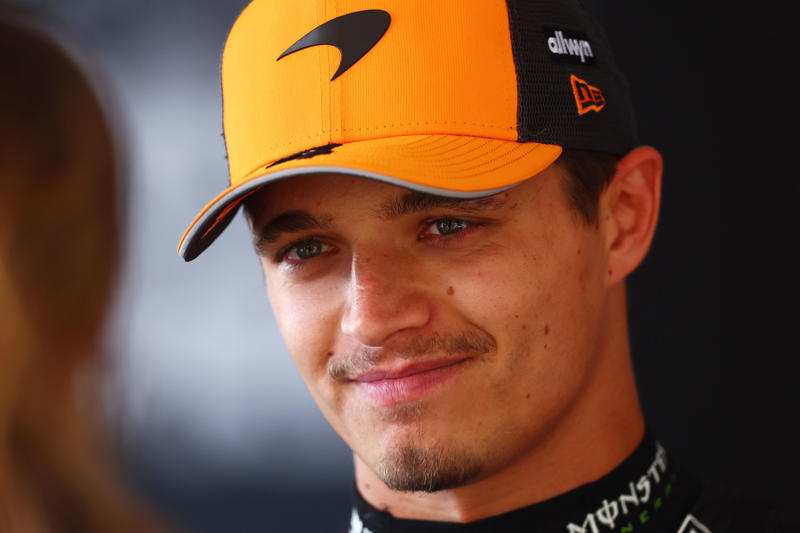 F1 AUSTRIAN GRAND PRIX - LATEST UPDATES, Time for the podium!, Oscar Piastri, who finished P2:, Lando Norris after finishing first:, Charles Leclerc, after coming home P3:, Oscar Piastri:, Lando Norris:, TOP-10 IN THE AUSTRIAN GP, Lando Norris wins the Austrian Grand Prix, Final lap, Norris' gap to Piastri now 1.7 seconds (Lap 69/70), Lando Norris is pushing (Lap 66/70), Lando Norris on team radio (Lap 62/70), Norris's gap to Piastri closing (Lap 60/70), Franco Colapinto receives penalty (Lap 58/70), Oscar Piastri pits (Lap 54/70), Lando Norris pits (Lap 53/70), Lewis Hamilton pits (Lap 51/70), Charles Leclerc pits (Lap 50/70), Piastri closing the gap (Lap 43/70), Norris in control (Lap 40/70), TOP-10 AFTER 35/70 LAPS, Tsunoda-Colapinto collide, Austrian Grand Prix, Lewis Hamilton pits (Lap 26/70), Charles Leclerc pits (Lap 26/70), Oscar Piastri pits (Lap 25/70), Piastri now leads (Lap 22/70), Piastri almost collides with Norris (Lap 20/70), George Russell pits (Lap 19/70), Norris keeping his composure (Lap 17/70), Leclerc told to lift and coast, Piastri backs off a bit (Lap 14/70), Norris and Piastri swap first place (Lap 12/70), Norris thwarting challenge of Piastri, VIDEO: Verstappen and Antonelli crash, Oscar Piastri duelling with Lando Norris (Lap 6/70), Safety car heads in, Antonelli at fault, Max Verstappen is out!, Lights out!, Formation lap No 2, George Russell on team radio:, FIA UPDATE, Carlos Sainz's car catches fire!, FIA: Aborted start!, Carlos Sainz is stuck on the start line!, A reminder of the starting grid for the Austrian GP:, Austrian Grand Prix:, Liam Lawson, who starts P6, Gabriel Bortoleto, who starts an impressive P8:, Oscar Piastri, who starts P3:, Time for the Austrian national anthem!, Karun Chandhok on Max Verstappen's P7 start:, Lando Norris, speaking this morning ahead of the race:, Driver standings heading into this weekend:, Austrian GP winner - race odds:, Bernie Ecclestone on Max Verstappen:, Lando Norris on his 'best lap of the year', Starting grid for the Austrian GP:, Lewis Hamilton reacts to ‘significant’ social media abuse F1 drivers face, F1 constructor standings after 10 races:, List of team upgrades in Austria:, What time is the Austrian GP?, Toto Wolff on a potential Russell-Verstappen line-up, Ferrari team principal Fred Vasseur to miss Austrian GP, F1 extends Austrian GP deal to 2041, Toto Wolff on a potential Russell-Verstappen line-up, Lando Norris after qualifying P1 on Saturday:, RED BULL RING - FACTS:, Ferrari boss Fred Vasseur ahead of the Austrian GP weekend:, Allocated tyre compounds in Austria:, Lewis Hamilton on Ferrari upgrades:, Verstappen teams up with different race engineer in Austria, Irish teen Alex Dunne after finishing P4 in FP1 for McLaren yesterday:, Driver standings heading into this weekend:, Carlos Sainz, after qualifying just P19:, FIA on grass fires which caused Q2 red flag:, Oscar Piastri, who qualified P3:, Confirmation of the final qualifying results from the FIA:, What time is the Austrian GP?, Lando Norris after qualifying P1:, TOP-10 IN QUALIFYING, Charles Leclerc, in P2:, Gasly spun in the final corner!, Lando Norris on pole position!, Final laps in Q3, George Russell noted for an unsafe release:, Lando Norris on provisional pole!, Q3 underway, Alex Albon out in Q2!, Cars heading out on track!, FIA UPDATE, RED FLAG, Norris quickest early on!, Leclerc quickest so far, Q2 underway!, Carlos Sainz: