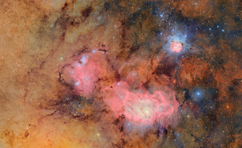 Rubin Observatory Unveils Stunning First Space Images A Cosmic Treasure Chest: Rubin’s First Look at the Virgo Cluster, Nebulae in Pink: The Trifid and Lagoon Revealed, The Asteroid Hunter: Rubin’s Solar System Sweep, Dark Matter & Energy: Rubin’s Ultimate Quest, A Data Revolution: The Largest Movie Ever Made