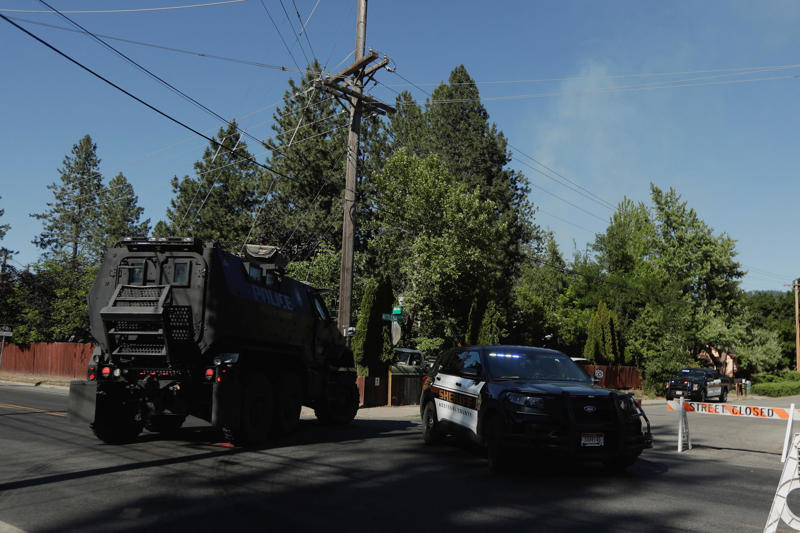 Idaho firefighters shot by sniper while responding to blaze