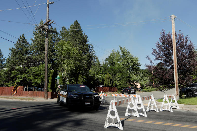 Idaho firefighters shot by sniper while responding to blaze