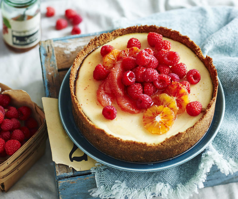          Basil, lime and strawberry cheesecake      ,          Orange and blueberry syrup cake      ,          Lemon blueberry loaf cake with mascarpone icing      ,          Air fryer lemon cheesecake      ,          Our best ever lemon tart      ,          Lemon lime tart      ,          Key lime pie      ,          Mandarin almond cakes with candied mandarin      ,          Lime and yoghurt cakes with elderflower syrup      ,          Citrus hazelnut bread twist      ,          Lemon curd cake      ,          Citrus butter cake      ,          Chocolate caramel semifreddo with honeycomb and mandarin      ,          Orange and fennel seed pound cake      ,          St Clement’s citrus cake      ,          Blood orange hazelnut cake      ,          Orange almond Victoria sponge      ,          Citrus syrup cake      ,          Citrus and coconut meringue      ,          Almond and orange syrup mini cakes      ,          Orange and poppy seed friands      ,          Blood orange meringue pies      ,          Honey lime bavarois      ,          Ruby grapefruit meringue pies      ,          Blood orange syrup cakes with orange cream      ,          Citrus-trio meringue pie      ,          Citrus rice pudding      ,          Pink grapefruit soufflés      ,          Orange pound cake with candied cumquats      