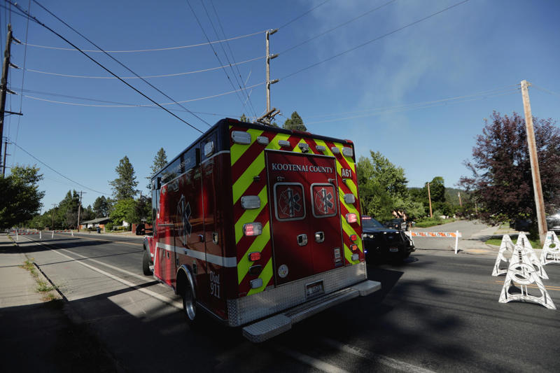 Idaho firefighters shot by sniper while responding to blaze