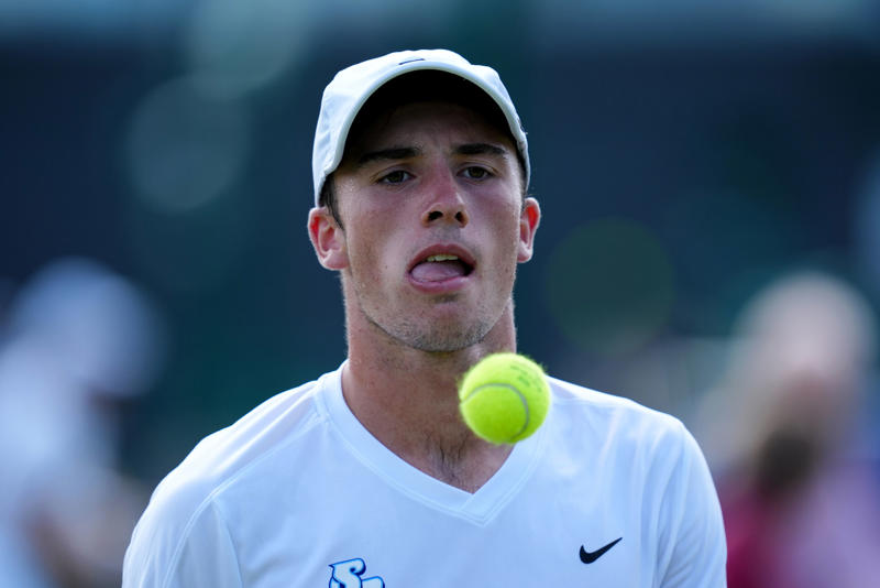 WIMBLEDON 2025 - DAY 1 LATEST UPDATES, GAME AND SECOND SET! *Jacob Fearnley 4-6, 1-6 Joao Fonseca, Jacob Fearnley 4-6, 1-5 Joao Fonseca*, Carlos Alcaraz 7-5 6-7 (5-7) 1-1 Fabio Fognini*, *Carlos Alcaraz 7-5 6-7 (5-7) 1-0 Fabio Fognini, Arthur Fery into the second round, SET! Carlos Alcaraz 7-5 6-7 (5-7) Fabio Fognini, Carlos Alcaraz 7-5 6-6 (5-6) Fabio Fognini*, BREAK! Jacob Fearnley 4-6, 0-2 Joao Fonseca*, Elsewhere at Wimbledon, *Carlos Alcaraz 7-5 6-6 (3-6) Fabio Fognini, *Carlos Alcaraz 7-5 6-6 (2-4) Fabio Fognini, Carlos Alcaraz 7-5 6-6 (1-2) Fabio Fognini*, Carlos Alcaraz 7-5 6-6 Fabio Fognini*, GAME AND FIRST SET: Jacob Fearnley 4-6 Joao Fonseca*, *Jacob Fearnley 4-5 Joao Fonseca, *Carlos Alcaraz 7-5 5-5 Fabio Fognini, Carlos Alcaraz 7-5 5-5 Fabio Fognini*, Stefanos Tsitsipas retires injured in Wimbledon first round, *Carlos Alcaraz 7-5 4-5 Fabio Fognini, Carlos Alcaraz 7-5 4-4 Fabio Fognini*, BREAK! Carlos Alcaraz 7-5 5-4 Fabio Fognini*, *Carlos Alcaraz 7-5 4-3 Fabio Fognini, Carlos Alcaraz 7-5 4-2 Fabio Fognini*, BREAK! *Carlos Alcaraz 7-5 3-2 Fabio Fognini, Carlos Alcaraz 7-5 2-2 Fabio Fognini*, *Carlos Alcaraz 7-5 1-2 Fabio Fognini, Elsewhere at Wimbledon, Carlos Alcaraz 7-5 1-1 Fabio Fognini*, *Carlos Alcaraz 7-5 0-1 Fabio Fognini, Carlos Alcaraz 7-5 0-0 Fabio Fognini*, SET! Carlos Alcaraz 7-5 Fabio Fognini, BREAK! *Carlos Alcaraz 6-5 Fabio Fognini, Daniil Medvedev is out, Carlos Alcaraz 5-5 Fabio Fognini*, Aryna Sabalenka into the second round, *Carlos Alcaraz 4-5 Fabio Fognini, Aryna Sabalenka into the second round, Carlos Alcaraz 4-4 Fabio Fognini*, *Aryna Sabalenka 6-1, 6-5 Carson Branstine, *Carlos Alcaraz 3-4 Fabio Fognini, Britwatch, *Carlos Alcaraz 3-3 Fabio Fognini, Why Wimbledon is desperate for top billing in the Alcaraz-Sinner arms race, Seeds in trouble…, *Carlos Alcaraz 2-3 Fabio Fognini, Carlos Alcaraz 2-2 Fabio Fognini*, *Carlos Alcaraz 1-2 Fabio Fognini, Carlos Alcaraz 1-1 Fabio Fognini*, *Carlos Alcaraz 0-1 Fabio Fognini, Tearful Ons Jabeur retires at Wimbledon through injury, Carlos Alcaraz 0-0 Fabio Fognini*, Carlos Alcaraz heads onto Centre Court, Oliver Tarvet gives his post match reaction, Tarvet win could take him to Centre Court, Tarvet defeats Riedi in straight sets!, Ons Jabeur explains decision to retire, BREAK! Oliver Tarvet 6-4 6-4 5-3 Leandro Riedi, 'I want to see how far I can go this week', Sonay Kartal beats Jelena Ostapenko!, Sonay Kartal 7-5, 2-6 5-1 Jelena Ostapenko*, BREAK! *Sonay Kartal 7-5, 2-6 5-0 Jelena Ostapenko, Sonay Kartal 7-5, 2-6 4-0 Jelena Ostapenko*, BREAK! *Sonay Kartal 7-5, 2-6 3-0 Jelena Ostapenko, Ons Jabeur retires!, Sonay Kartal 7-5, 2-6 1-0 Jelena Ostapenko, BREAK! *Sonay Kartal 7-5, 2-6 1-0 Jelena Ostapenko, Sonay Kartal 7-5, 2-6 Jelena Ostapenko*, Oliver Tarvet 6-4 6-4 Leandro Riedi, *Sonay Kartal 7-5, 2-5 Jelena Ostapenko, *Sonay Kartal 7-5, 1-4 Jelena Ostapenko, *Sonay Kartal 7-5, 0-3 Jelena Ostapenko, GAME AND FIRST SET: Sonay Kartal 7-5 Jelena Ostapenko*, BREAK! *Sonay Kartal 6-5 Jelena Ostapenko, First set to Oliver Tarvet, Sonay Kartal 5-5 Ostapenko*, BREAK! *Sonay Kartal 4-5 Jelena Ostapenko, Sonay Kartal 3-5 Jelena Ostapenko*, *Sonay Kartal 2-5 Jelena Ostapenko, Wimbledon - men's singles winner odds:, From San Diego to Wimbledon: meet Britain’s college hotshot Oliver Tarvet, When does play begin?, When is Carlos Alcaraz playing his first round match at Wimbledon?, Day 1 - Order of Play, Monday 30 June , How to watch Wimbledon on TV, What is the TV schedule on Monday 30 June?, Why these underdogs can stun Wimbledon’s biggest stars once again, Why Wimbledon is desperate for top billing in the Alcaraz-Sinner arms race, Jack Pinnington Jones: From carpooling with Jack Draper to reaching Wimbledon, DAY 1 ORDER OF PLAY - TOP 4 COURTS, Dan Evans admits things got desperate but sees ‘great incentive’ at Wimbledon, How much do players earn round-by-round?, When is Emma Raducanu playing?, Novak Djokovic refuses to rule out ‘last dance’ ahead of Wimbledon 2025, Carlos Alcaraz ‘super excited’ for Emma Raducanu dream team, When is Carlos Alcaraz playing?