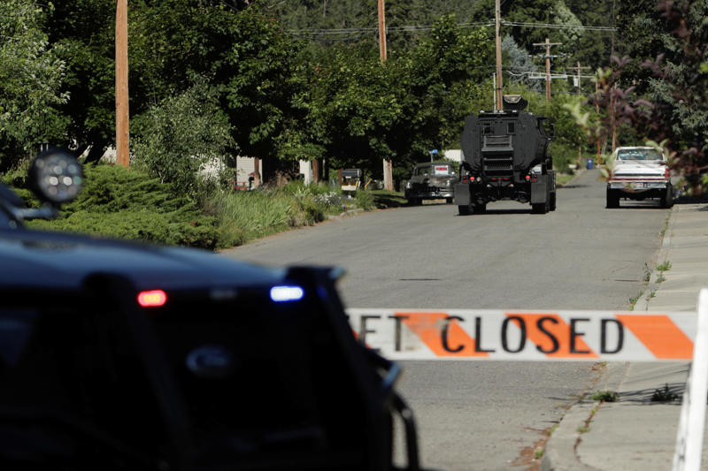 Idaho firefighters shot by sniper while responding to blaze
