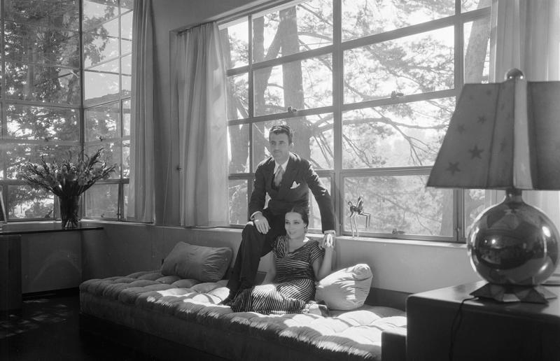 Inside the former homes of entertainment icons, Judy Garland's Bel Air bungalow, Dolores del Rio's bespoke love nest, Frank Sinatra's mid-century modern mansion, Howard Hughes' Spanish Revival mansion, Elizabeth Taylor's Beverly Hills mansion, Marilyn Monroe's would-be forever home, James Dean's Spanish-style hacienda, Lauren Bacall's Manhattan apartment, Cary Grant's romantic Palm Springs hideaway, Yvette Mimieux's Bel Air estate, Audrey Hepburn and Mel Ferrer's Colonial Estate, Marlene Dietrich's Beverly Hills rental, Carmen Miranda's Hollywood home
