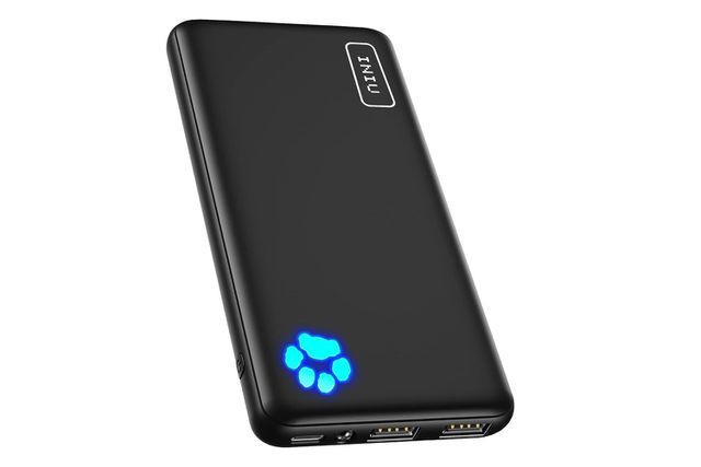 Iniu 10,000mAh Portable Charger, Anker 10,000mAh Portable Charger, Gxorul 10,000mAh Magnetic Portable Charger, Iniu 27,000mAh Portable Laptop Charger, Veektomx 10,000mAh Mini Power Bank, Anker PowerCore 10,000mAh Power Bank, Blavor 10,000mAh Solar Power Bank, Anker 622 5,000mAh Magnetic Portable Charger