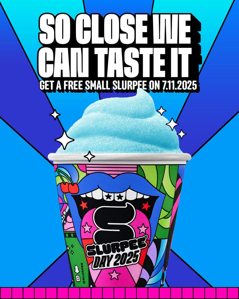 How to get a free Slurpee at 7-Eleven, Where to get Slurpee Day tongue tattoos, Other National Slurpee Day specials:, Slurpee history