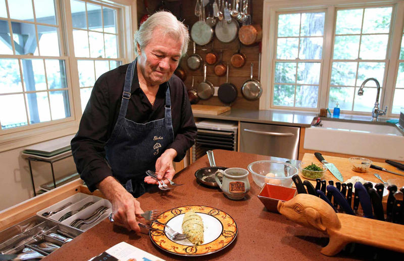 Jacques Pépin's woodland home: characterful, bespoke touches The luxurious homes of celebrity chefs, Rachael Ray, Rachael Ray's picturesque villa: cosy, intimate living spaces, Rachael Ray's picturesque villa: a sprawling estate, Julia Child, Julia Child's charming cottage: a homage to Massachusetts, Julia Child's charming cottage: endearing details, Gordon Ramsay, Gordon Ramsay's Los Angeles mansion: neutral, streamlined kitchen, Gordon Ramsay's coastal home, Cornwall, UK, Mary Berry, Jacques Pépin, Jacques Pépin's woodland home: characterful, bespoke touches, Jacques Pépin's woodland home: a creative retreat, Ina Garten, Ina Garten's Hamptons estate, New York, USA, Ina Garten's Hamptons estate: light-filled reading room, Curtis Stone, Curtis Stone's Malibu farm: a culinary haven, Curtis Stone's Malibu farm: steeped in rustic charm, Jamie Oliver, Jamie Oliver's stately home, Essex, UK, Jamie Oliver's stately home: playful, period living spaces, José Andrés, José Andrés's contemporary home, Maryland, USA, José Andrés's contemporary home: sophisticated library nook, José Andrés's contemporary home: a kitchen with a view, Nigella Lawson, Nigella Lawson's colourful townhouse, London, UK, Nigella Lawson's colourful townhouse: whimsical kitchen, Nigella Lawson's colourful townhouse: a peaceful sanctuary, Enrique Olvera, Enrique Olvera's minimalist apartment, Mexico City, Mexico, Enrique Olvera's minimalist apartment: a space for creativity