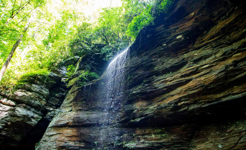 Triple Falls, Looking Glass Falls, Moore Cove Falls, Sliding Rock, Hickory Nut Falls, Safety Tips