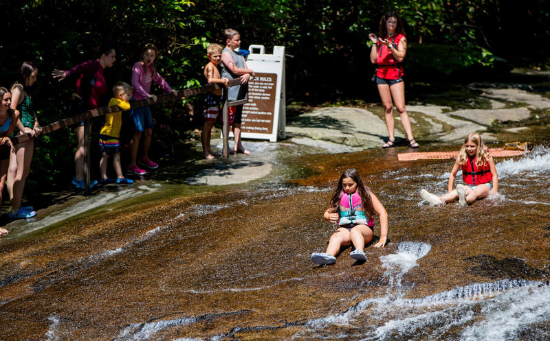 Triple Falls, Looking Glass Falls, Moore Cove Falls, Sliding Rock, Hickory Nut Falls, Safety Tips