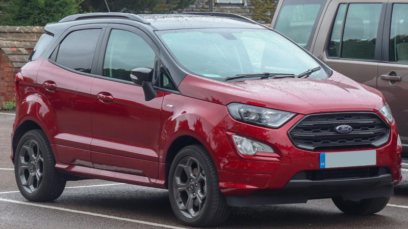 Ford EcoSport Road Rash Reality Check, Mercedes-Benz GLS, Rolls-Royce Phantom VIII, Porsche Panamera Turbo E-Hybrid, Cadillac Celestiq, Range Rover Sport SV, Volvo XC90, Mercedes-Benz S-Class (W223), BMW 7 Series, VinFast VF 8, Jeep Wrangler, Ford F-150 Hybrid, Volkswagen Taos, Tesla Model 3, Toyota Tundra, Nissan Juke, Ford EcoSport, Hyundai Kona (Pre-2024), Mazda CX-3, Subaru Crosstrek (Pre-2023)