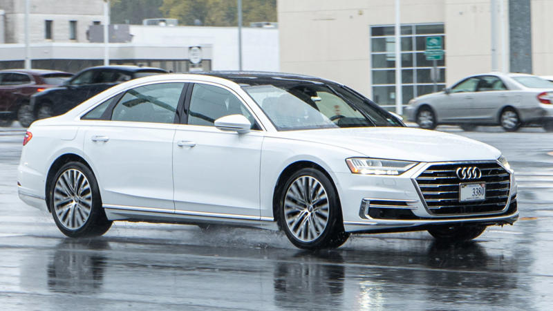 Audi A8 Road Rash Reality Check, Mercedes-Benz GLS, Rolls-Royce Phantom VIII, Porsche Panamera Turbo E-Hybrid, Cadillac Celestiq, Range Rover Sport SV, Volvo XC90, Mercedes-Benz S-Class (W223), BMW 7 Series, VinFast VF 8, Jeep Wrangler, Ford F-150 Hybrid, Volkswagen Taos, Tesla Model 3, Toyota Tundra, Nissan Juke, Ford EcoSport, Hyundai Kona (Pre-2024), Mazda CX-3, Subaru Crosstrek (Pre-2023)