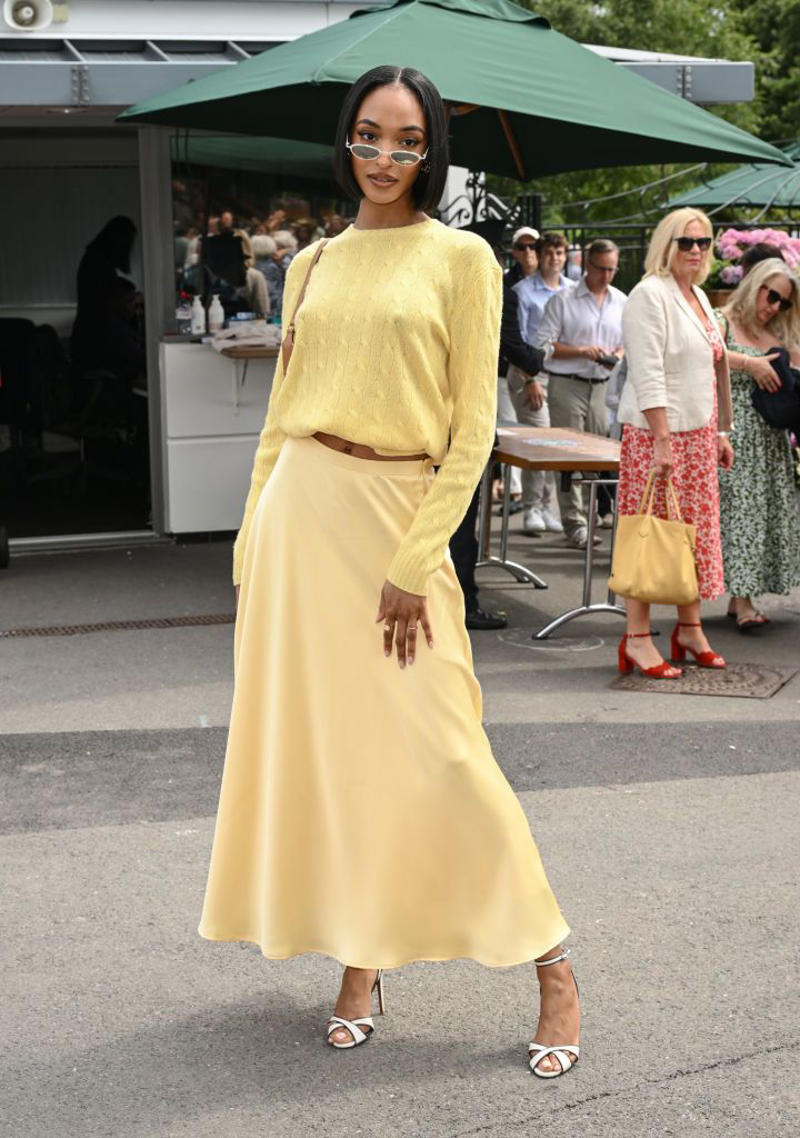 Jenna Coleman, Lucy Boynton, Jourdan Dunn, The Princess of Wales, Lila Moss, Ariana Grande, Gemma Chan, Daisy Edgar Jones, Alexa Chung, Sienna Miller, Priyanka Chopra, Phoebe Dynevor, Billie Piper, Kendall Jenner, Emma Corrin, Adwoa Aboah, Tessa Thompson, Leomie Anderson, The Duchess of Sussex and the Princess of Wales, Emma Watson, Irina Shayk, Rosamund Pike, Michelle Dockery, John Legend and Chrissy Teigen, Pippa Middleton, Keira Knightley, David and Victoria Beckham, Suki Waterhouse, Victoria Beckham, Queen Elizabeth, Brooklyn Decker, Princess Diana, Princess Margaret, Princess Anne