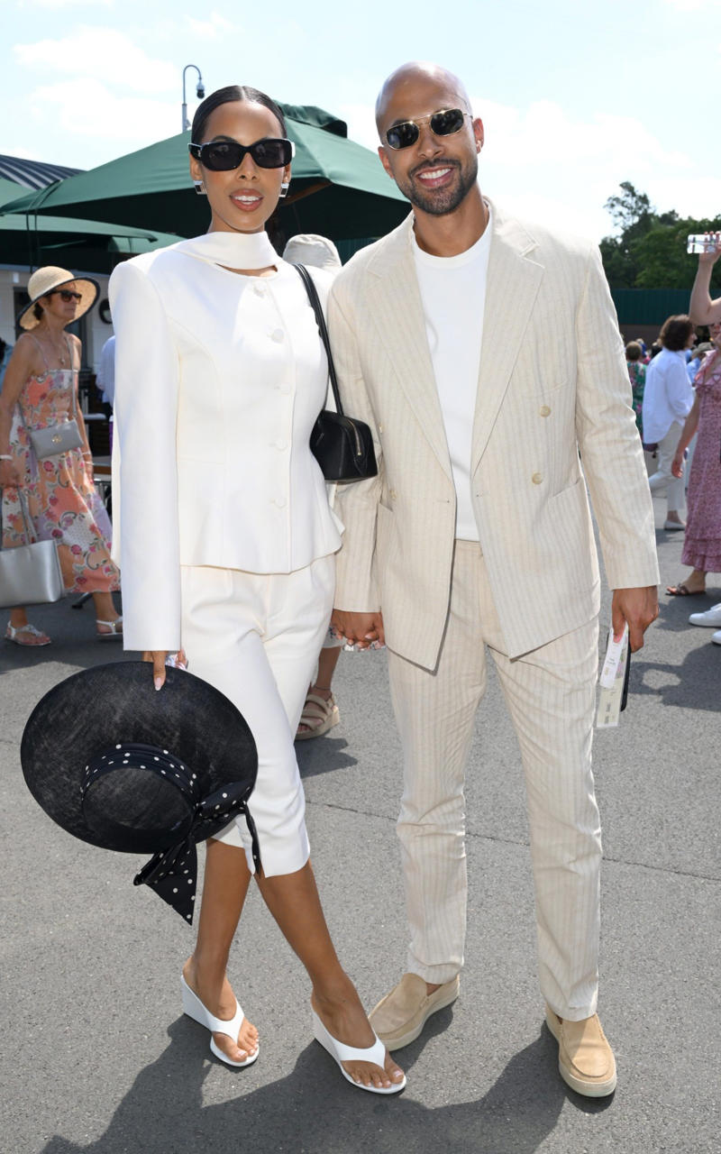 Rochelle and Marvin Humes Cate Blanchett, Rebel Wilson, Alexander Armstrong, Richard E. Grant, Judy Murray, Princess Beatrice, Eddie and Hannah Redmayne, Eddie Redmayne, David Beckham, Dame Joanna Lumley, Princess Beatrice of York and Sarah Ferguson, Duchess of York, Omari Douglas, Jackie Stewart, Sir Trevor McDonald, Kimberly Wyatt, Lord Frederick Windsor, Peter Salmon and Sarah Lancashire, Lady Gabriella Kingston, Isla Fisher, Laura Whitmore, Jessica Alba and her daughter Honor Warren, Denise Lewis, Maria Sharapova, Miquita Oliver, Angellica Bell, Angela Scanlon, Chris O'Dowd and Dawn O' Porter, Richard Osman and his wife Ingrid, Rochelle and Marvin Humes, Cliff Richard