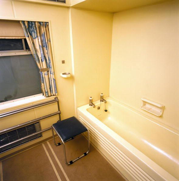 Queen Victoria became the first royal to take a train in 1842., The Royal Train was a state secret until 1946., The latest Royal Train was presented to Queen Elizabeth in 1977., It offers royal-worthy dining..., ...and a tub., It's never been the speediest. , Prince Harry has never ridden it. , It's expensive.