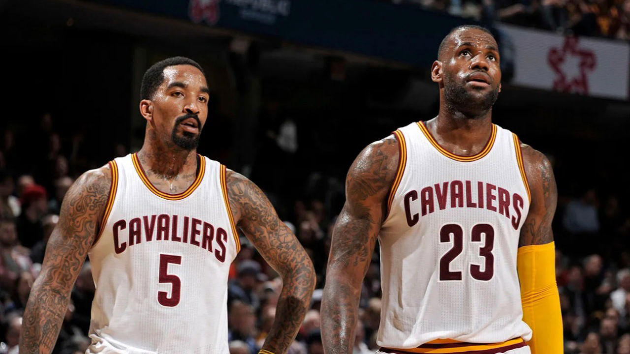 12. JR Smith 15. Zydrunas Ilgauskas, 14. Ben Wallace, 13. Rajon Rondo, 12. JR Smith, 11. Dwight Howard, 10. Alex Caruso, 9. Carmelo Anthony, 8. Shaquille O’Neal, 7. Kevin Love, 6. Luka Doncic, 5. Chris Bosh, 4. Ray Allen, 3. Anthony Davis, 2. Kyrie Irving, 1. Dwyane Wade