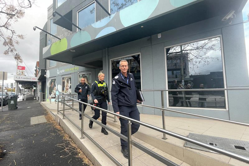 Who is Joshua Brown, and what was he charged with?, What childcare centres did Brown work at?, Who is Michael Simon Wilson, the second man arrested?, What can parents do if their child attended one of these centres?, Why are children being tested for STIs?