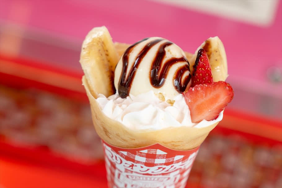 堂々の1位！栄冠に輝いた「いちごバナナチョコスペシャル」, 2位はいちご×チョコアイスの「いちごチョコショコラ」, マリオンクレープ原宿竹下通り店限定！「ミスターマリオン」が3位に, 4～7位には意外なお食事系クレープが！, 8～10位は豪華＆定番3種がラインアップ, 季節限定クレープ1位は夏の人気フレーバー！