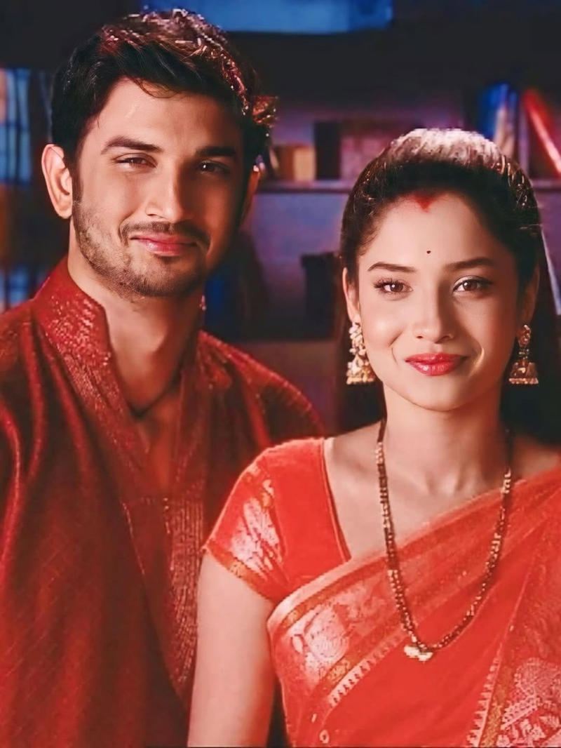 Manav and Archana: Pavitra Rishta’s Manav (Sushant Singh Rajput) and Archana (Ankita Lokhande) made the audience believe in soulmates. This onscreen couple still rules hearts. They taught how love overcomes all of it. (Image: Instagram)