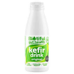 Biotiful kefir drink, Waitrose, £2.75 (500ml) YAY! Mushrooms Vanilla Latte with Lion’s Mane, M&S, £2 (250ml), Biotiful kefir drink, Waitrose, £2.75 (500ml), Remedy Kombucha Raspberry Lemonade, Sainsbury’s, £2.95 (700ml), MOJU Ginger Vitality Shots, Sainsbury’s, £5.95 for 420ml (contains seven shots), Perfect Ted Organic Matcha Green Tea Powder, Waitrose, £10 (30g), Plenish Turmeric Recovery Shots, Sainsbury’s, £6, 420ml (contains seven shots), Huel Ready-to-Drink Complete Meal – Vanilla, Tesco, £3.50 (500ml)
