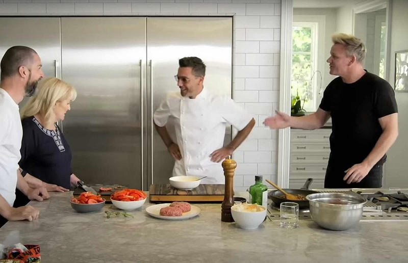 Gordon Ramsay's Los Angeles mansion: neutral, streamlined kitchen The luxurious homes of celebrity chefs, Rachael Ray, Rachael Ray's picturesque villa: cosy, intimate living spaces, Rachael Ray's picturesque villa: a sprawling estate, Julia Child, Julia Child's charming cottage: a homage to Massachusetts, Julia Child's charming cottage: endearing details, Gordon Ramsay, Gordon Ramsay's Los Angeles mansion: neutral, streamlined kitchen, Gordon Ramsay's coastal home, Cornwall, UK, Mary Berry, Jacques Pépin, Jacques Pépin's woodland home: characterful, bespoke touches, Jacques Pépin's woodland home: a creative retreat, Ina Garten, Ina Garten's Hamptons estate, New York, USA, Ina Garten's Hamptons estate: light-filled reading room, Curtis Stone, Curtis Stone's Malibu farm: a culinary haven, Curtis Stone's Malibu farm: steeped in rustic charm, Jamie Oliver, Jamie Oliver's stately home, Essex, UK, Jamie Oliver's stately home: playful, period living spaces, José Andrés, José Andrés's contemporary home, Maryland, USA, José Andrés's contemporary home: sophisticated library nook, José Andrés's contemporary home: a kitchen with a view, Nigella Lawson, Nigella Lawson's colourful townhouse, London, UK, Nigella Lawson's colourful townhouse: whimsical kitchen, Nigella Lawson's colourful townhouse: a peaceful sanctuary, Enrique Olvera, Enrique Olvera's minimalist apartment, Mexico City, Mexico, Enrique Olvera's minimalist apartment: a space for creativity