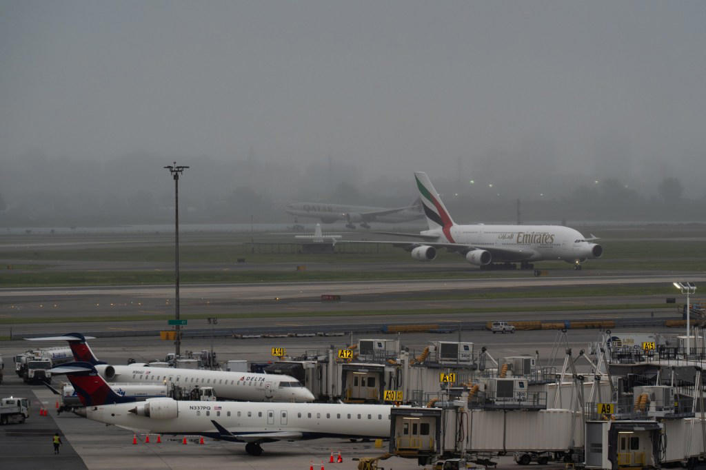 Travel chaos hits the US with flights grounded coast to coast