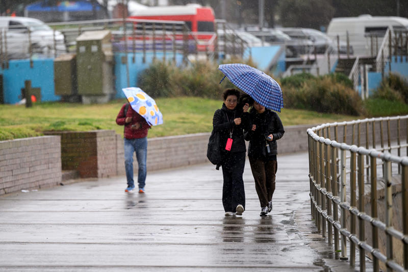 Key Points, Power to most houses to be restored tonight, energy company says, Mapped: Flood watches and warnings today, Entire NSW coastline under coastal hazard warning as dangerous surf continues, Photos: Waterlogging and fallen trees after heavy rain and winds batter NSW, SES responds to thousands of incidents as flash flooding threat grows, Repeated flooding likely to worsen, experts warn, Victoria border communities on watch as storm threatens to shift south, Travel chaos continues as 55 domestic flights cancelled, Low pressure system seen off the coast of NSW, Flood warnings issued for parts of Sydney, Power restored to 30,000 customers, thousands still in the dark, Authorities warn of higher number of emergency calls, What is a ‘bomb cyclone’?, More than 29,000 homes still without power, Severe weather to persist on Wednesday, forecasters say, 140 Sydney flights cancelled amid wild weather; travel insurance warning issued, Which direction is the coastal low heading?, Watch: Coastal residents told to 'evacuate now', Single runway operation begins at Sydney airport, Weather system expected to shift offshore on Wednesday, Qantas cancels arrival celebrations in Sydney for longest commercial flight, Climate change and warm oceans may be fuelling storm intensity, Summary: Here's what you need to know about the storm hitting Australia, Emergency services deployed as storm damage mounts, Over 20 road closures as storm wreaks havoc on NSW transport, Full story: Australia flights cancelled as bomb cyclone hits New South Wales, Power outages climb to 30,000 as storm batters NSW, Video: Wind gusts and large swells in Sydney, Ferries and trains suspended as storm causes major transport chaos in NSW, Mapped: Areas under rainfall and wind warning, Fallen trees spark car crashes on NSW coast, Tens of thousands without power as storm lashes NSW coast, Photos: Large swells seen at beaches, Severe weather to persist tomorrow, easing by Friday, forecasters say, Flights cancelled as storm disrupts Sydney Airport, 'Sheer size' of system is 'enormous', minister says, Emergency evacuations underway on Central Coast as storm batters coastline, 'Stay indoors’ warning as bomb cyclone pummels Australia’s east coast, Sydney Airport down to single runway as winds batter flights