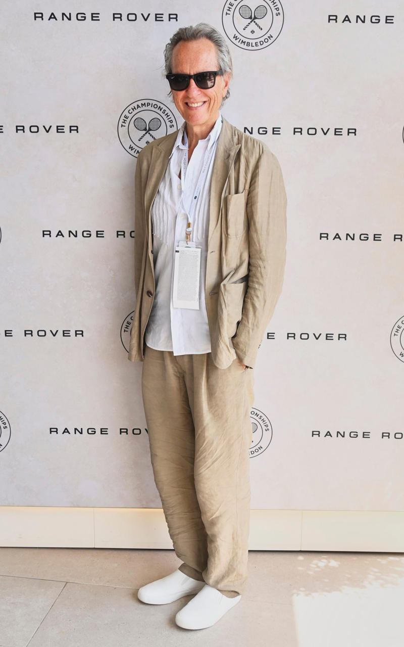 Richard E. Grant Cate Blanchett, Rebel Wilson, Alexander Armstrong, Richard E. Grant, Judy Murray, Princess Beatrice, Eddie and Hannah Redmayne, Eddie Redmayne, David Beckham, Dame Joanna Lumley, Princess Beatrice of York and Sarah Ferguson, Duchess of York, Omari Douglas, Jackie Stewart, Sir Trevor McDonald, Kimberly Wyatt, Lord Frederick Windsor, Peter Salmon and Sarah Lancashire, Lady Gabriella Kingston, Isla Fisher, Laura Whitmore, Jessica Alba and her daughter Honor Warren, Denise Lewis, Maria Sharapova, Miquita Oliver, Angellica Bell, Angela Scanlon, Chris O'Dowd and Dawn O' Porter, Richard Osman and his wife Ingrid, Rochelle and Marvin Humes, Cliff Richard